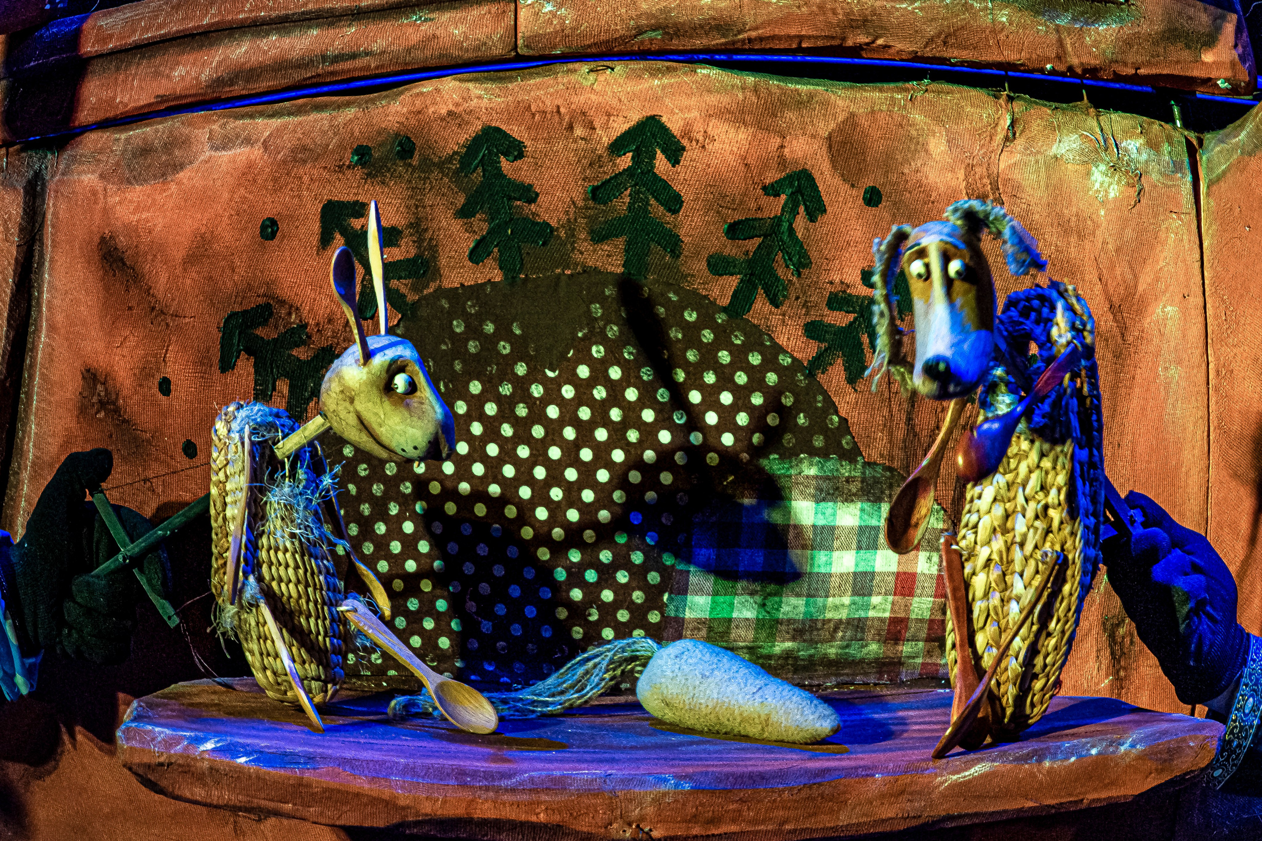 Лапотные сказки спектакль театра Саквояж. Фотограф в Сочи Юрий Шептаев