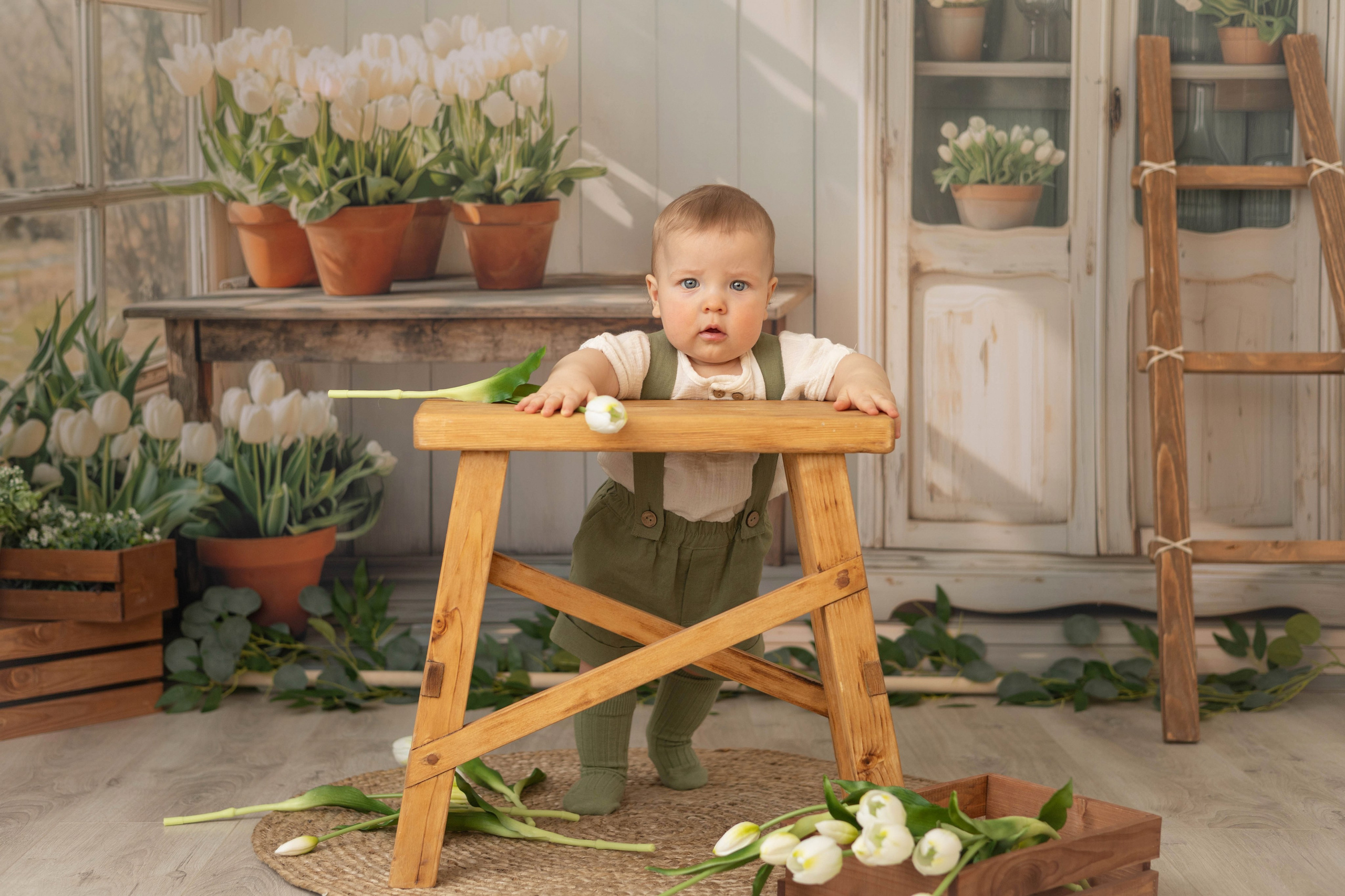 «Тюльпанчики». «Вкадре» — фотосессия новорожденных Тула | детский фотограф в Туле