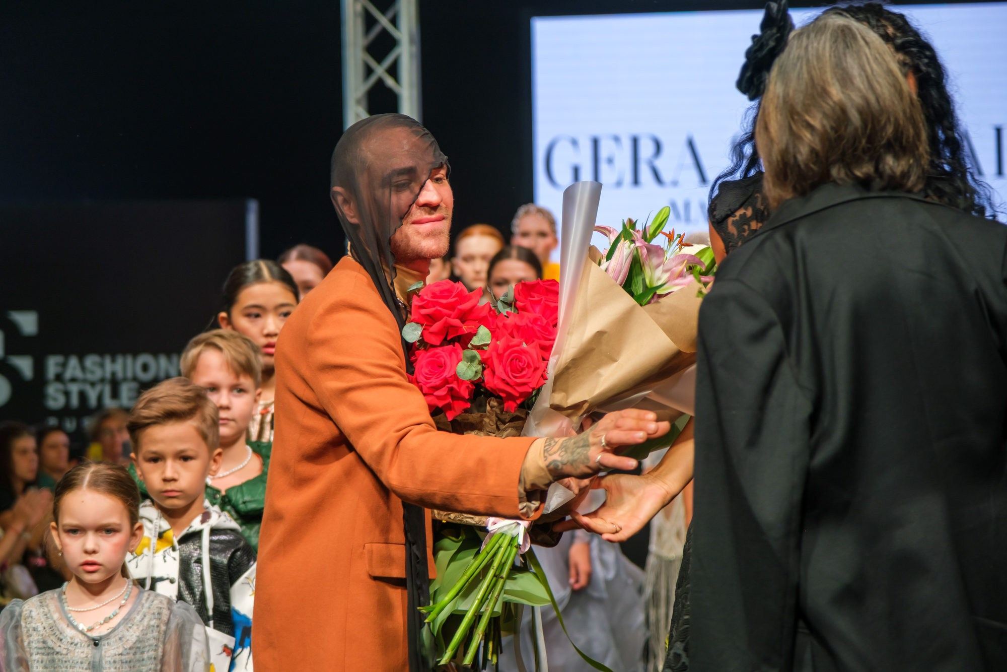 Показ детской одежды от GERA SKANDAL на выставке FASHION STYLE 2024. Модельер-2