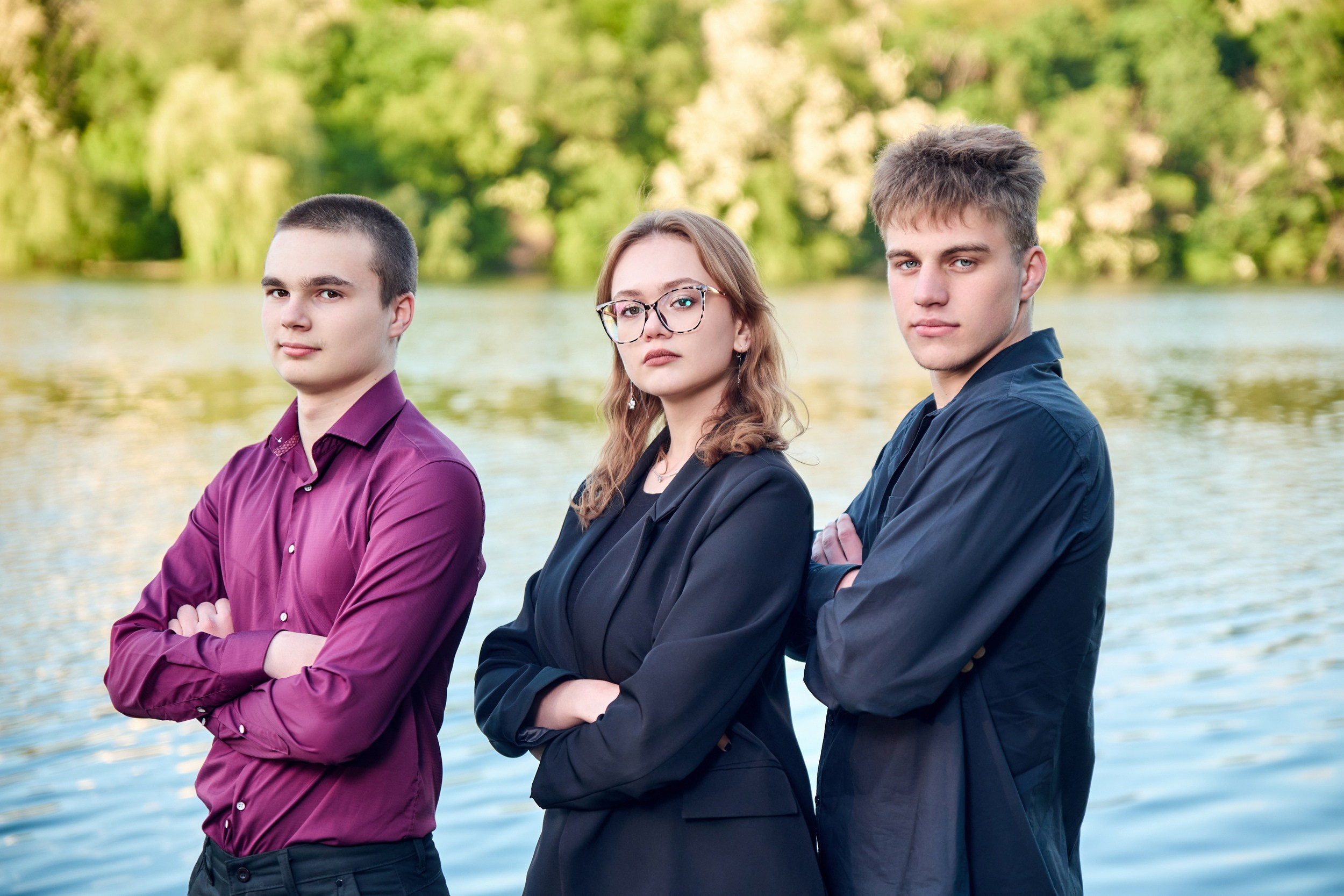 ШКОЛЬНИКИ. ПАРК ЩЕРБАКОВА. Фотограф Татаринов Андрей (Донецк / Макеевка)