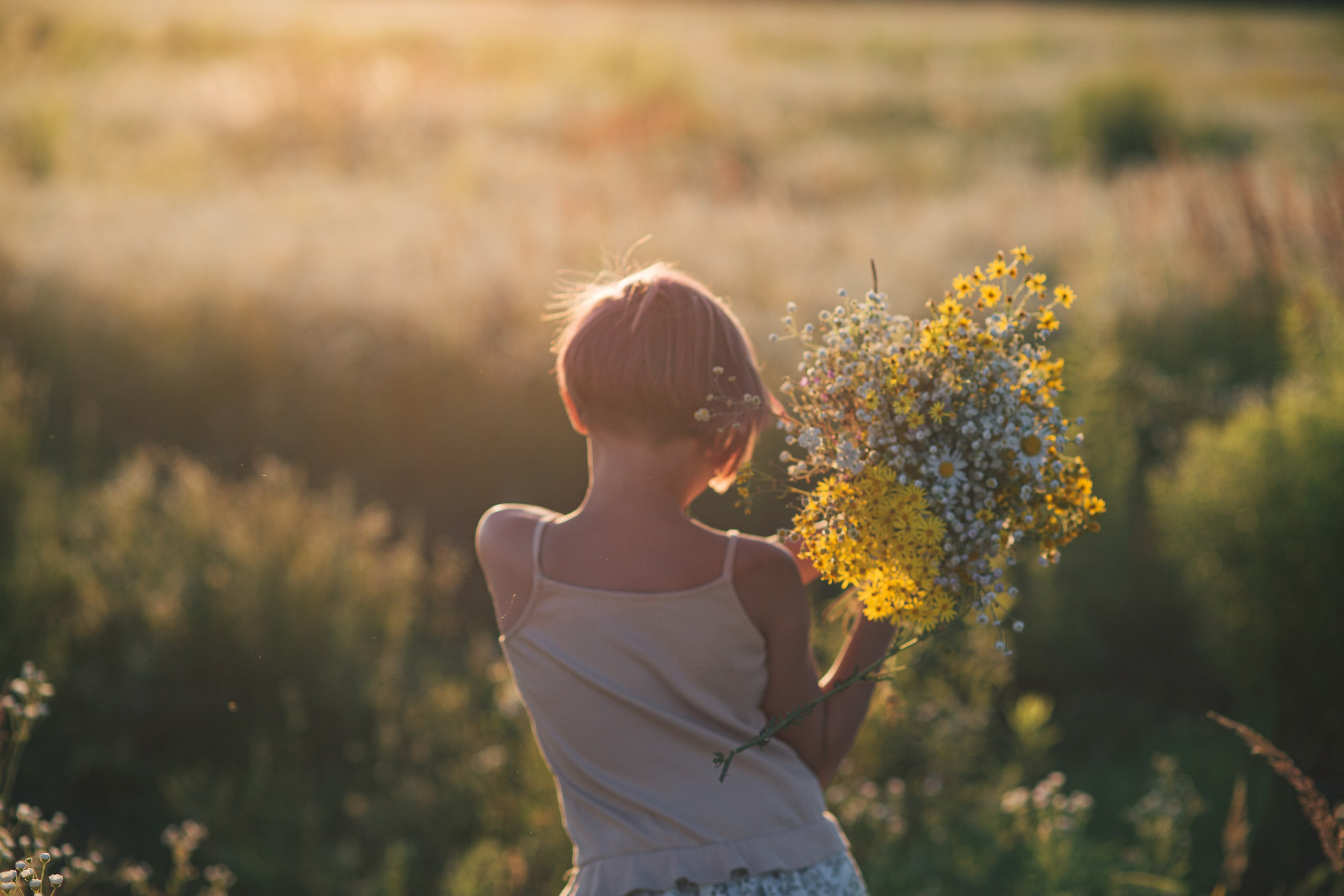 Фотосессия в ромашках. Галина Шарапова Детский и семейный фотограф Москва