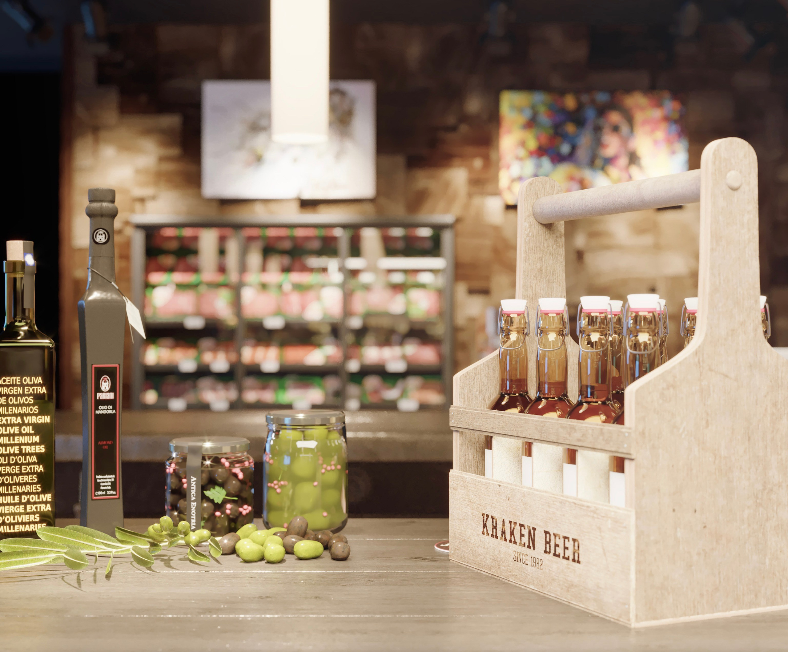 Balalaika Beer Bar — Characterful Interior Design. 3D INTERIOR AND ARCHITECTURE VISUALIZATION