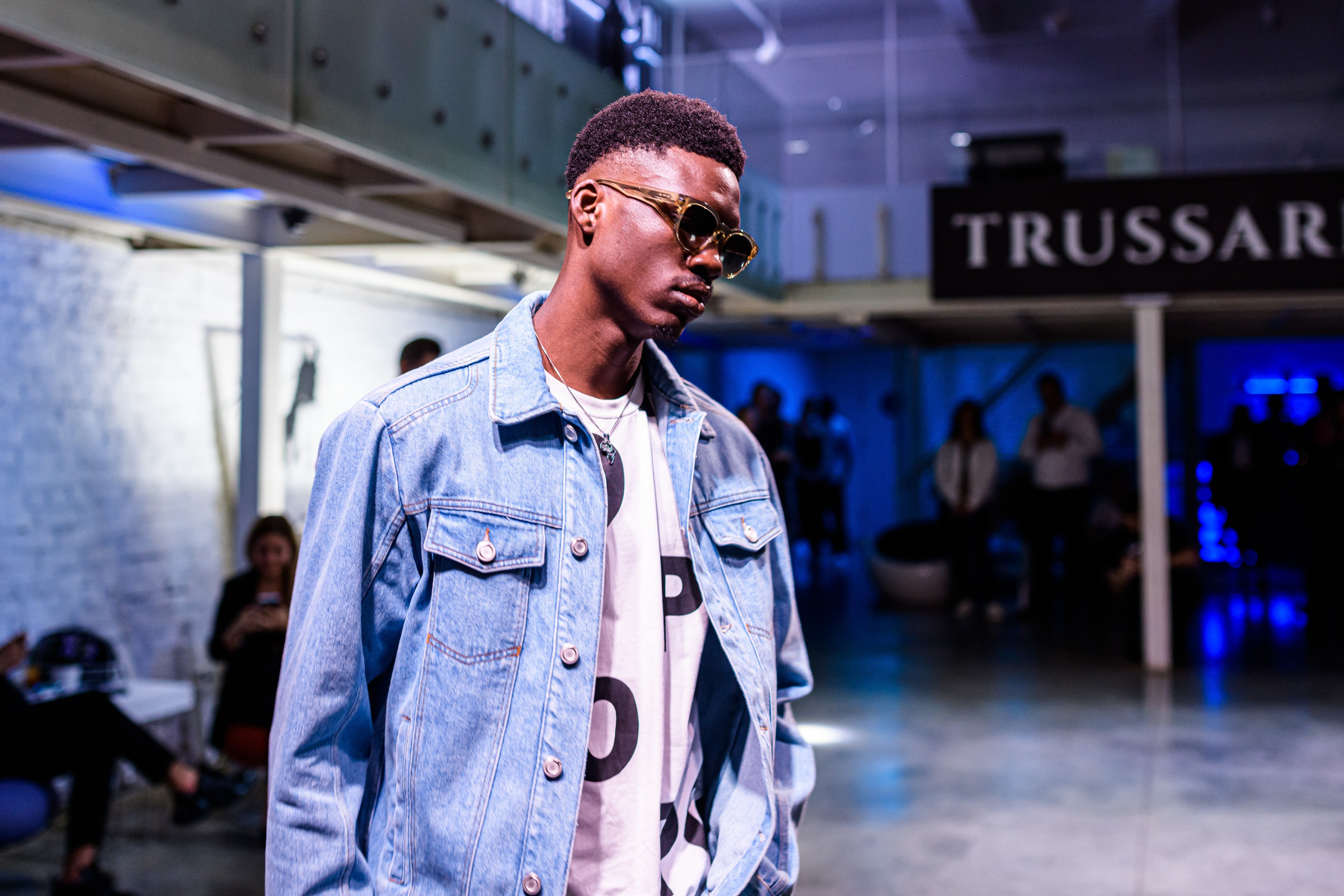 Показ Trussardi. Репортажный фотограф Сергей Дроздов