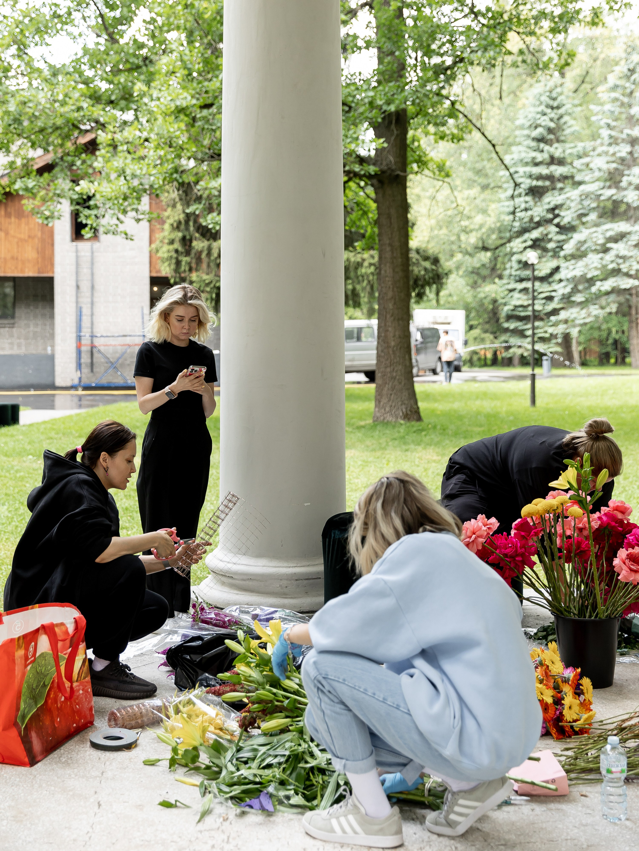 Backstage свадебного агентства Vozdukh_Weddings. Свадебный фотограф Колесников Антон