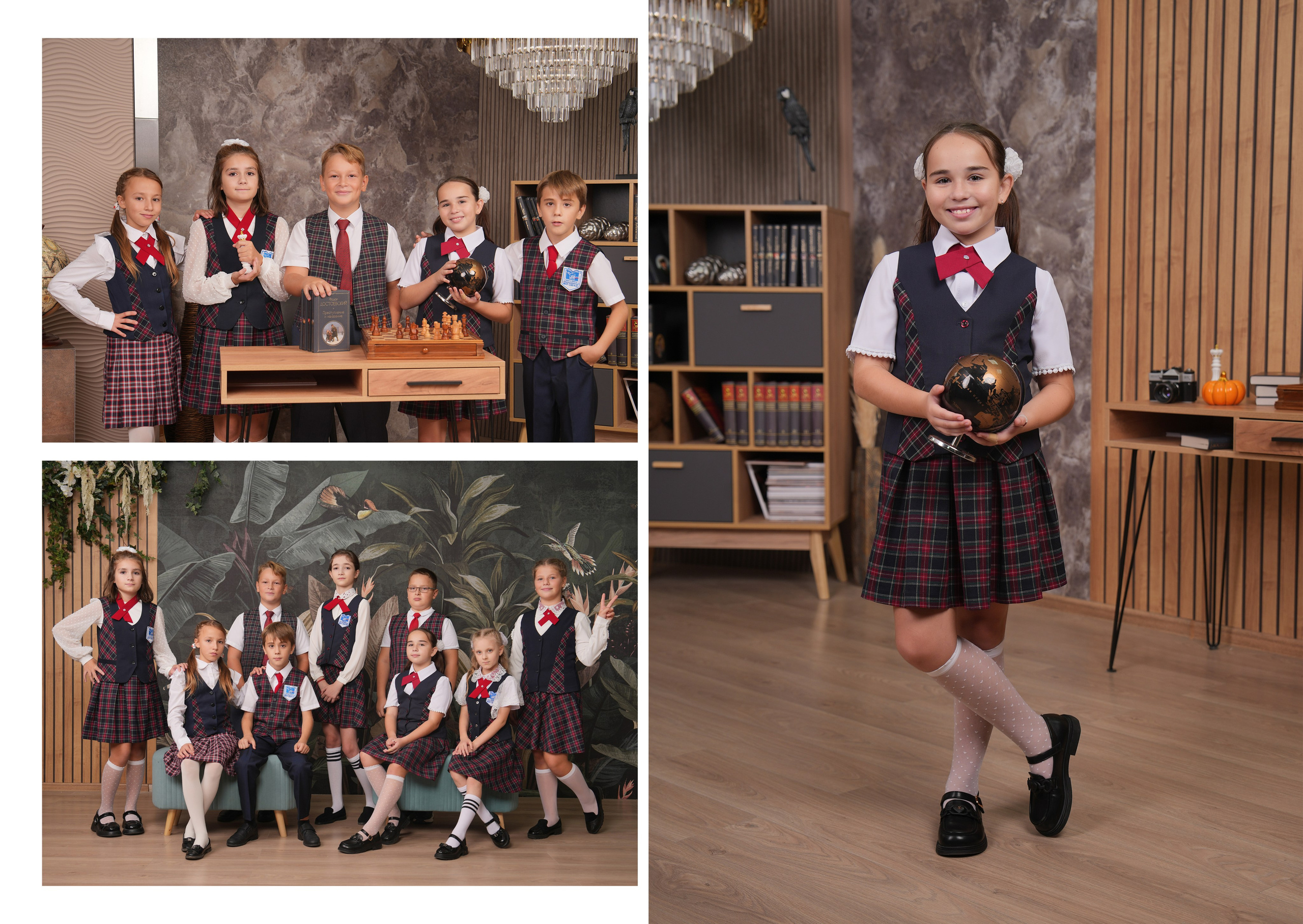 ШКОЛА 30 — 4 «Б» класс. Красивый выпускной альбом в Краснодаре