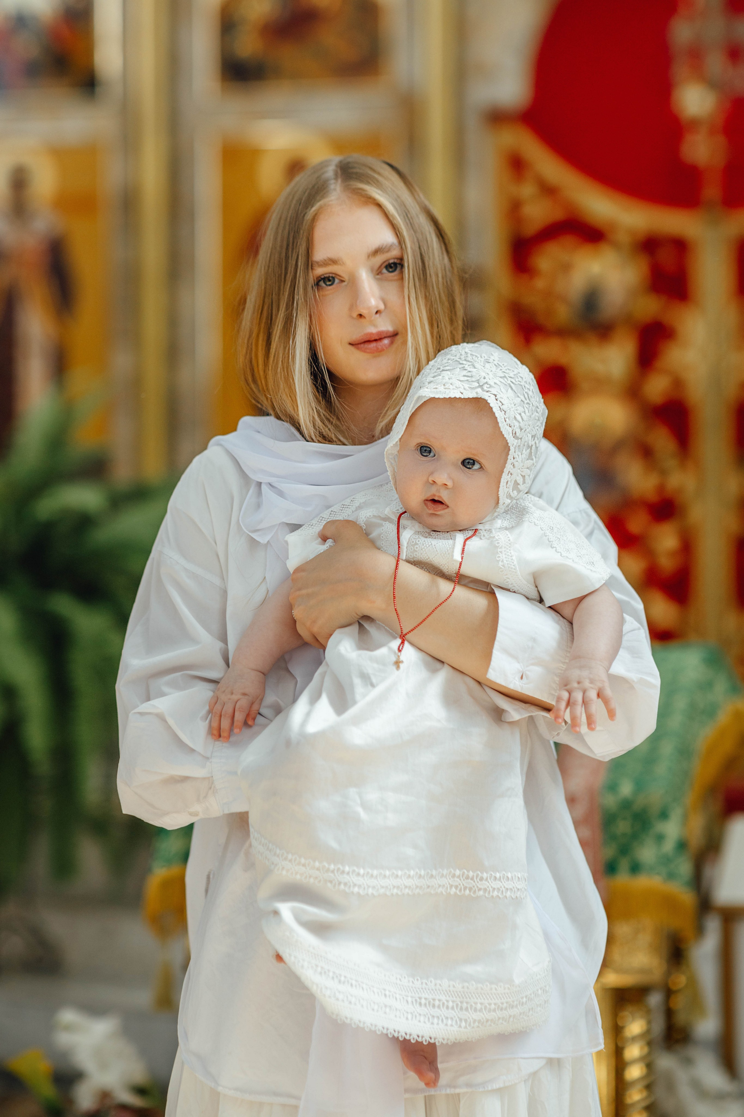 Крещение Мишель, гп. Ивенец, храм Ефросинии Полоцкой, август 2025