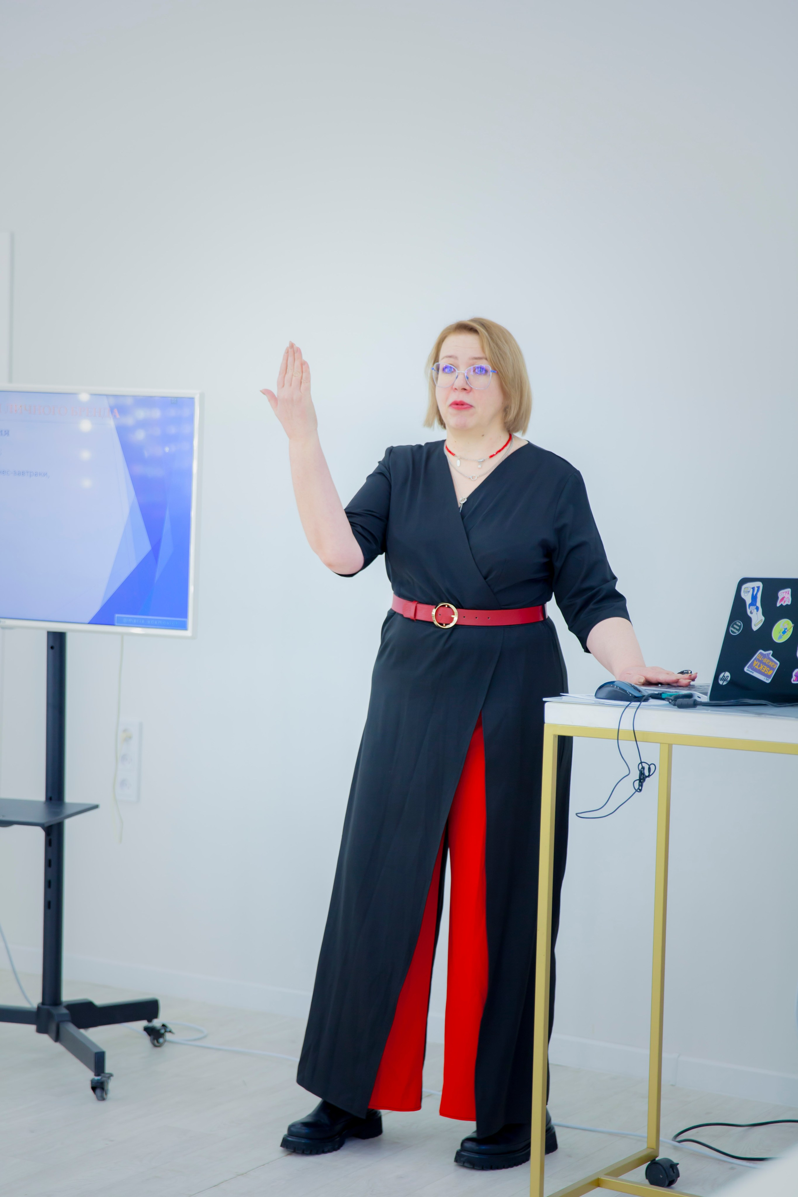 Мастер — класс Анастасии Варенцовой и Марии Адамович «Личный бренд». Фотограф Александра Степанова