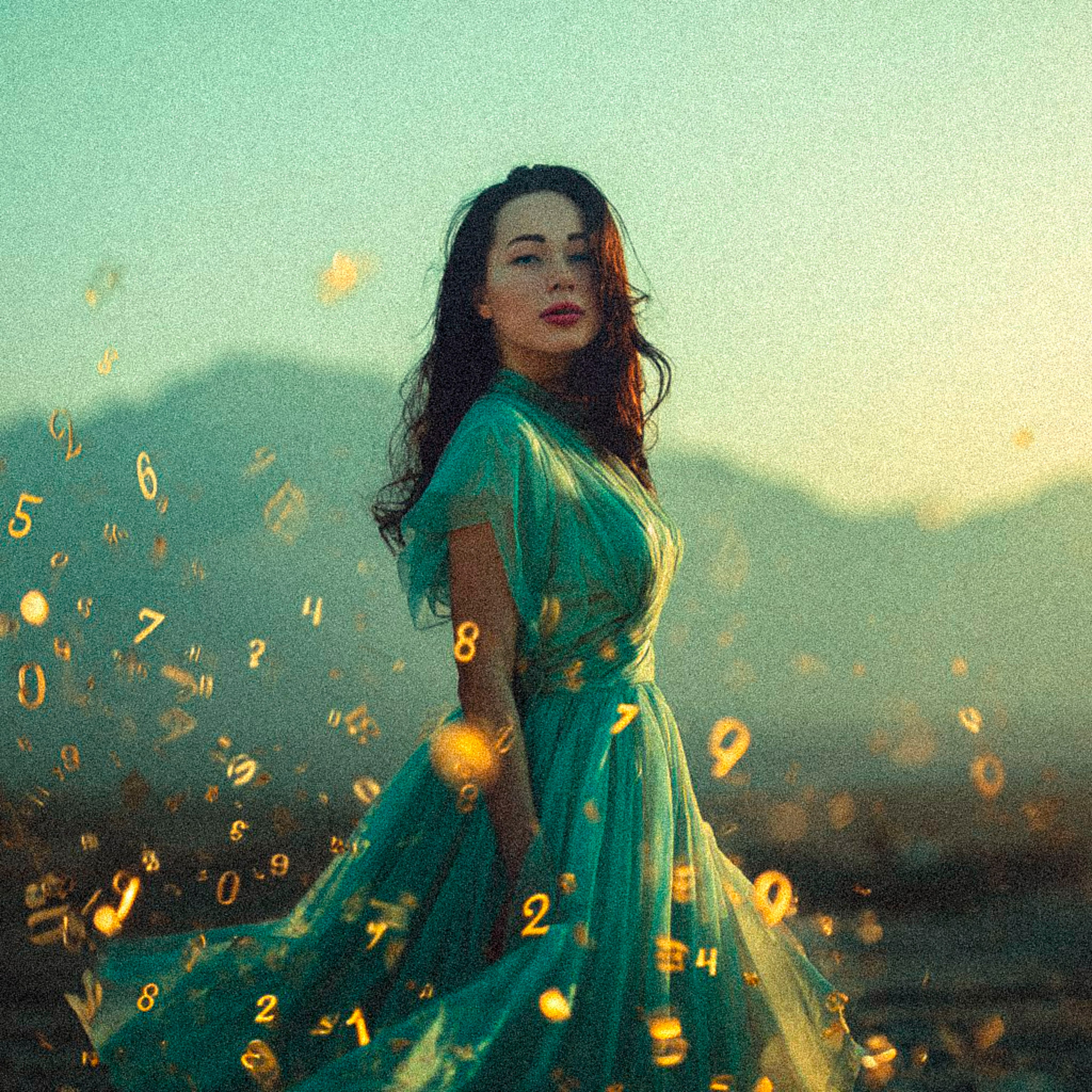 Нейрофотосессия для Ольги. С Днем рождения!. ФотоХудожник Харитонова Ирина г. Санкт-Петербург