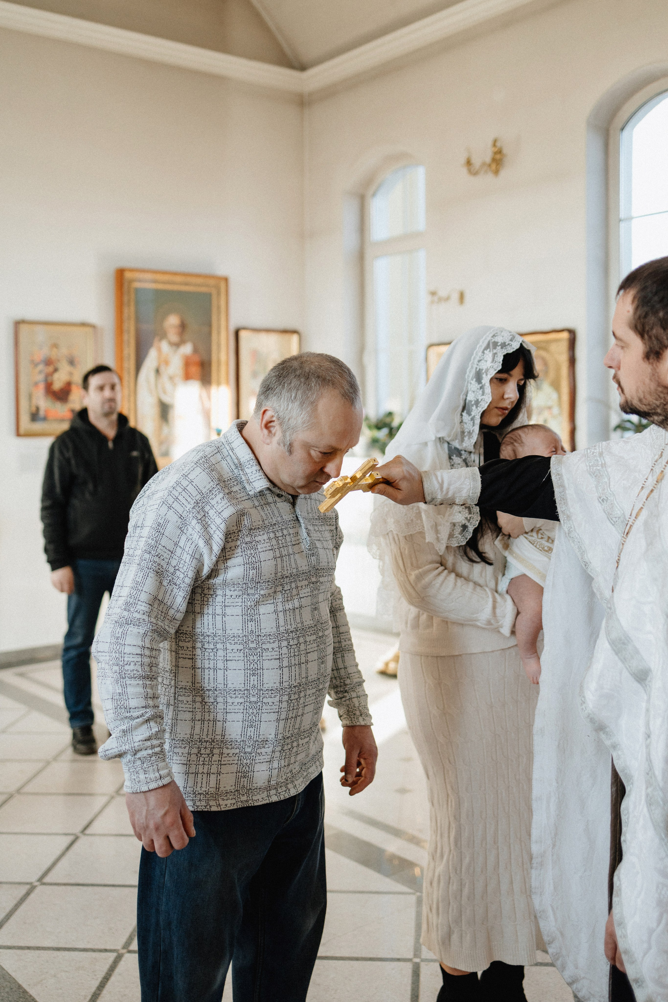 Крещение. Семейный лайфстайл фотограф в г. Липецк