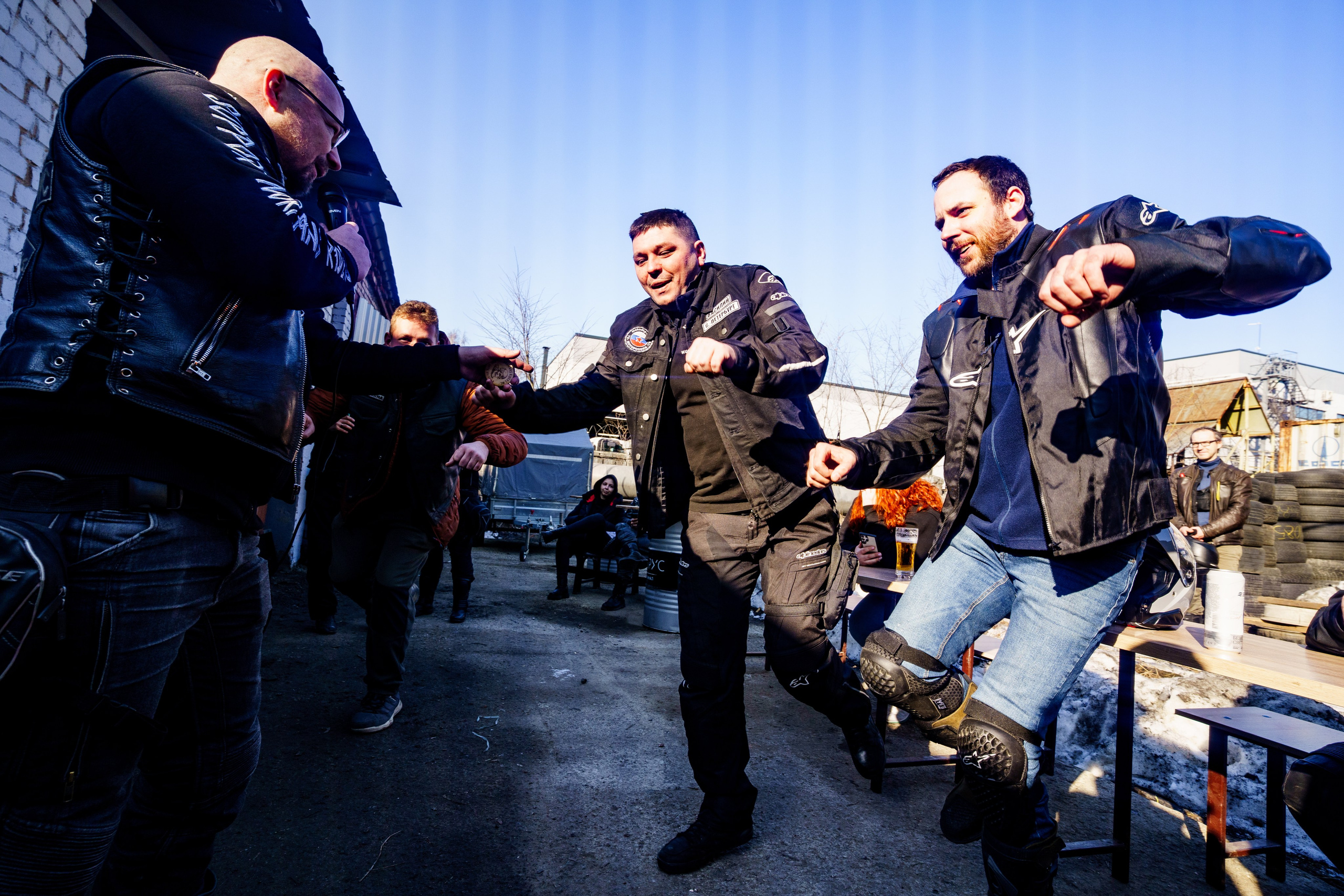 Прохват мотоклуба Norman Riders ч.2. Концертный и репортажный фотограф в Санкт-Петербурге Слава Пахомов