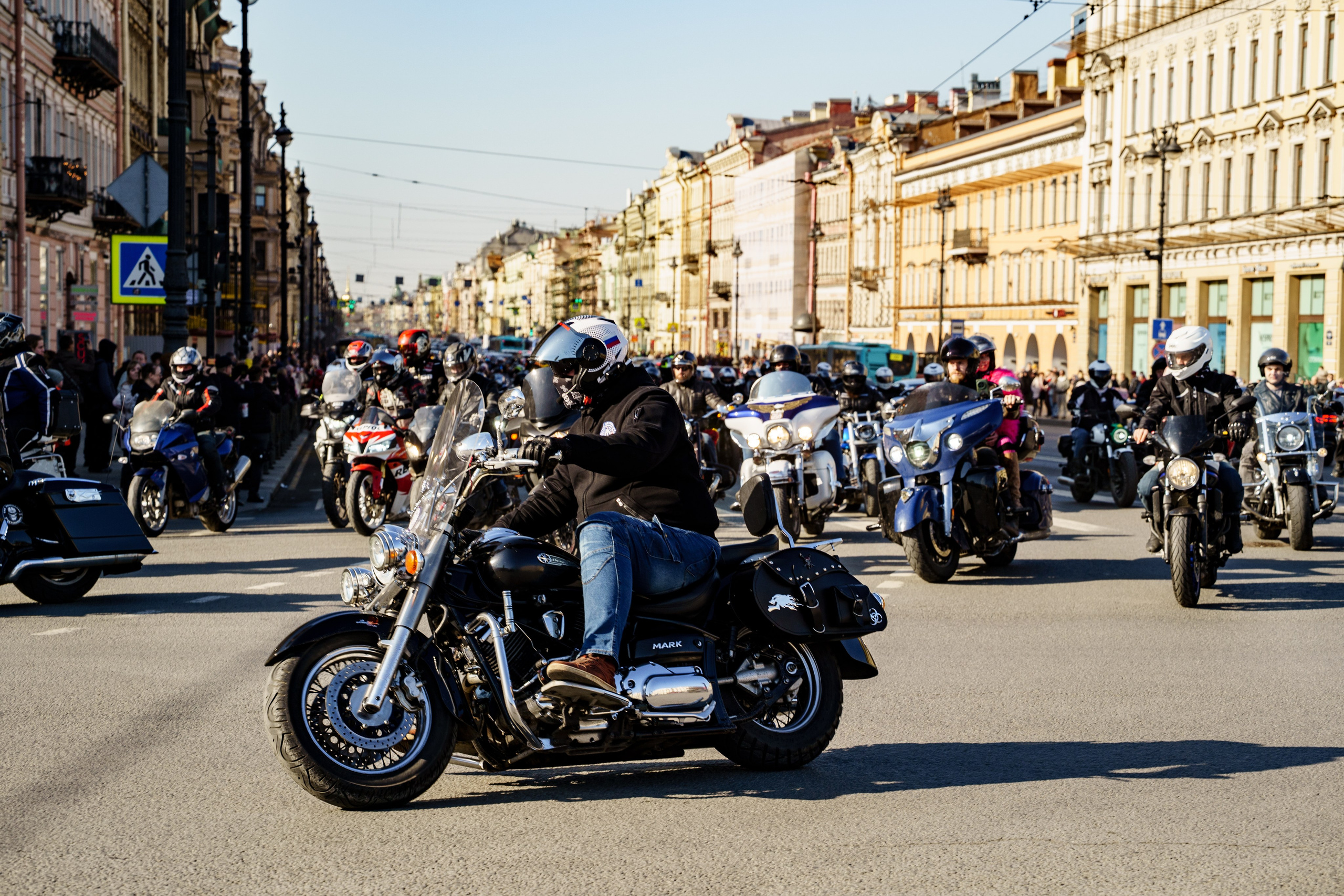 Прохват мотоклуба Norman Riders ч.1. Концертный и репортажный фотограф в Санкт-Петербурге Слава Пахомов
