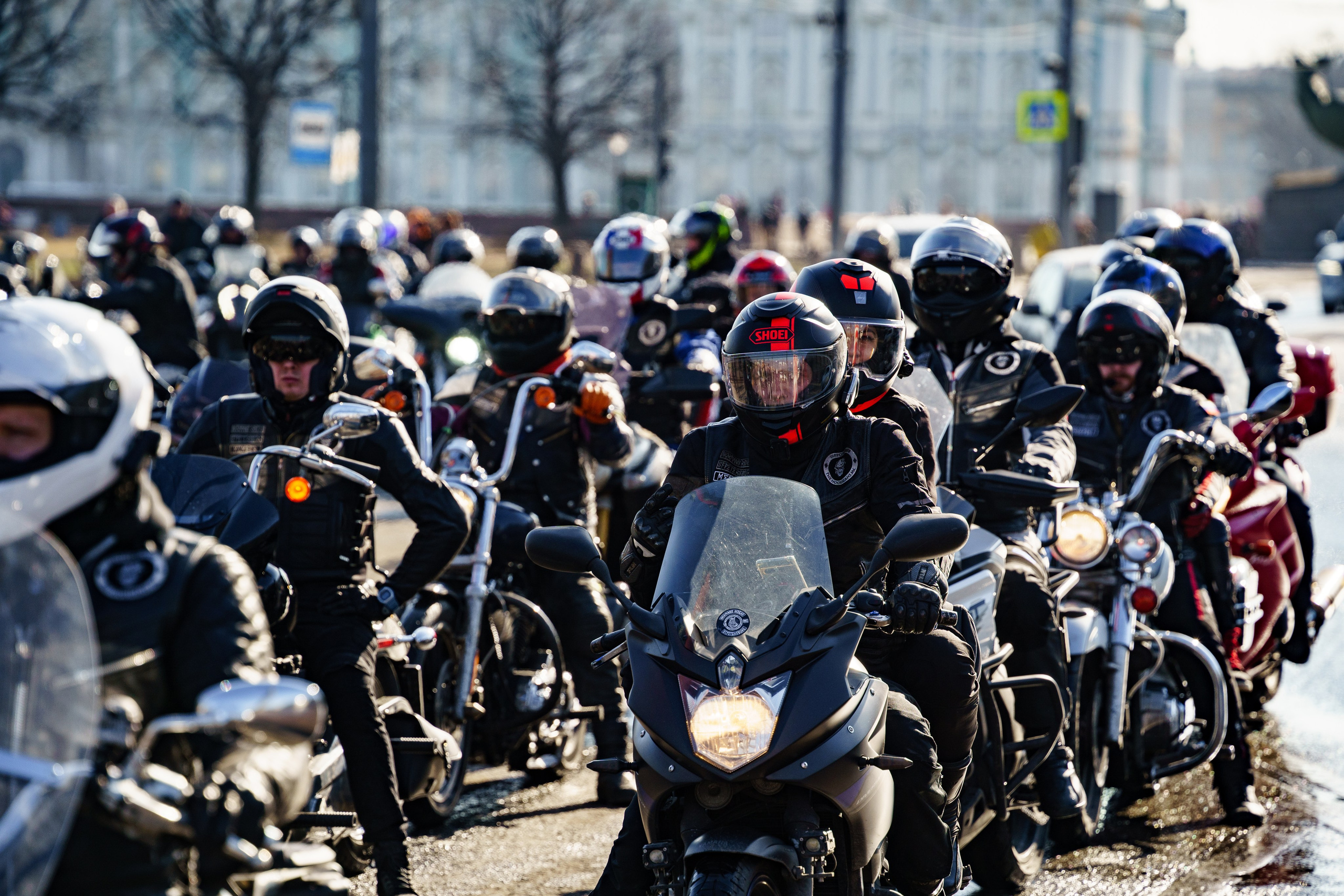 Прохват мотоклуба Norman Riders ч.1. Концертный и репортажный фотограф в Санкт-Петербурге Слава Пахомов