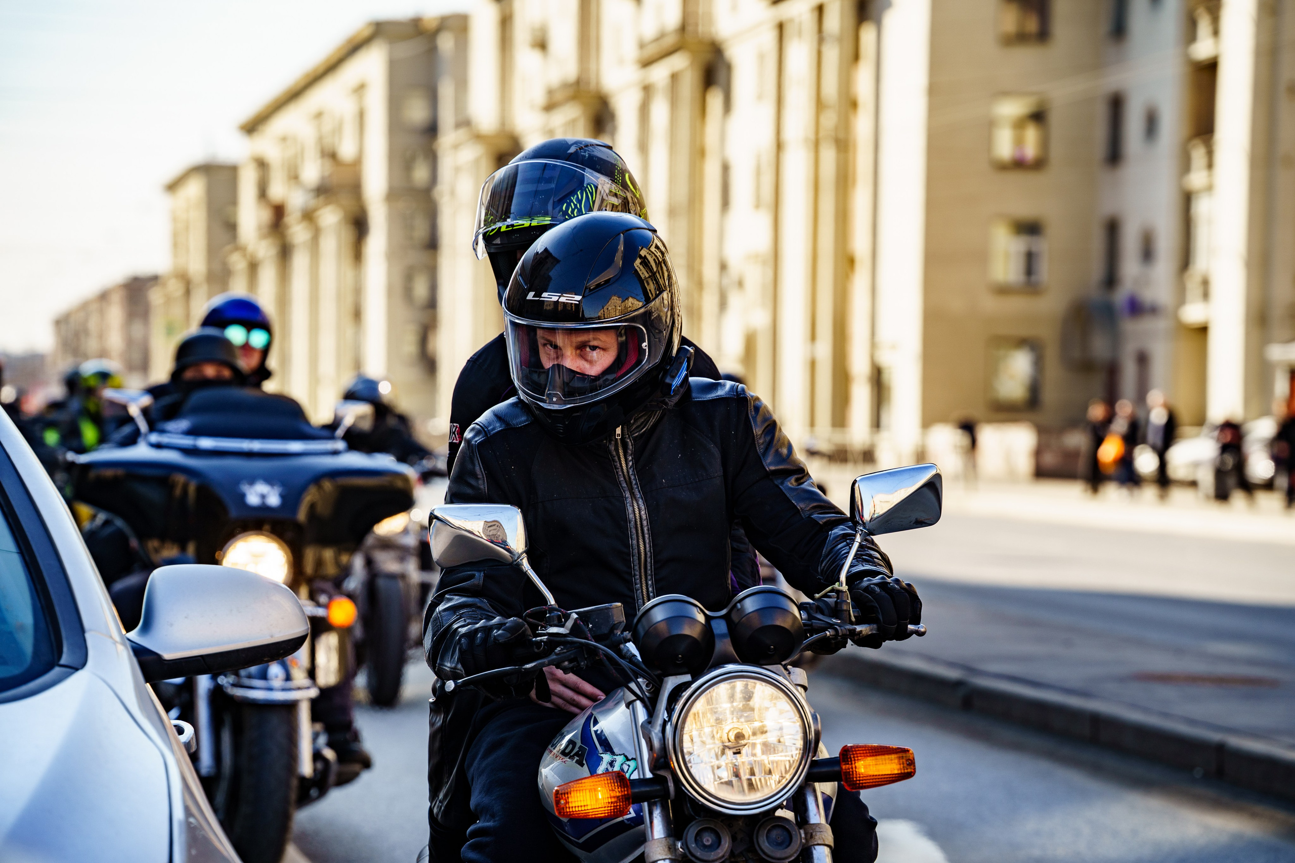 Прохват мотоклуба Norman Riders ч.1. Концертный и репортажный фотограф в Санкт-Петербурге Слава Пахомов