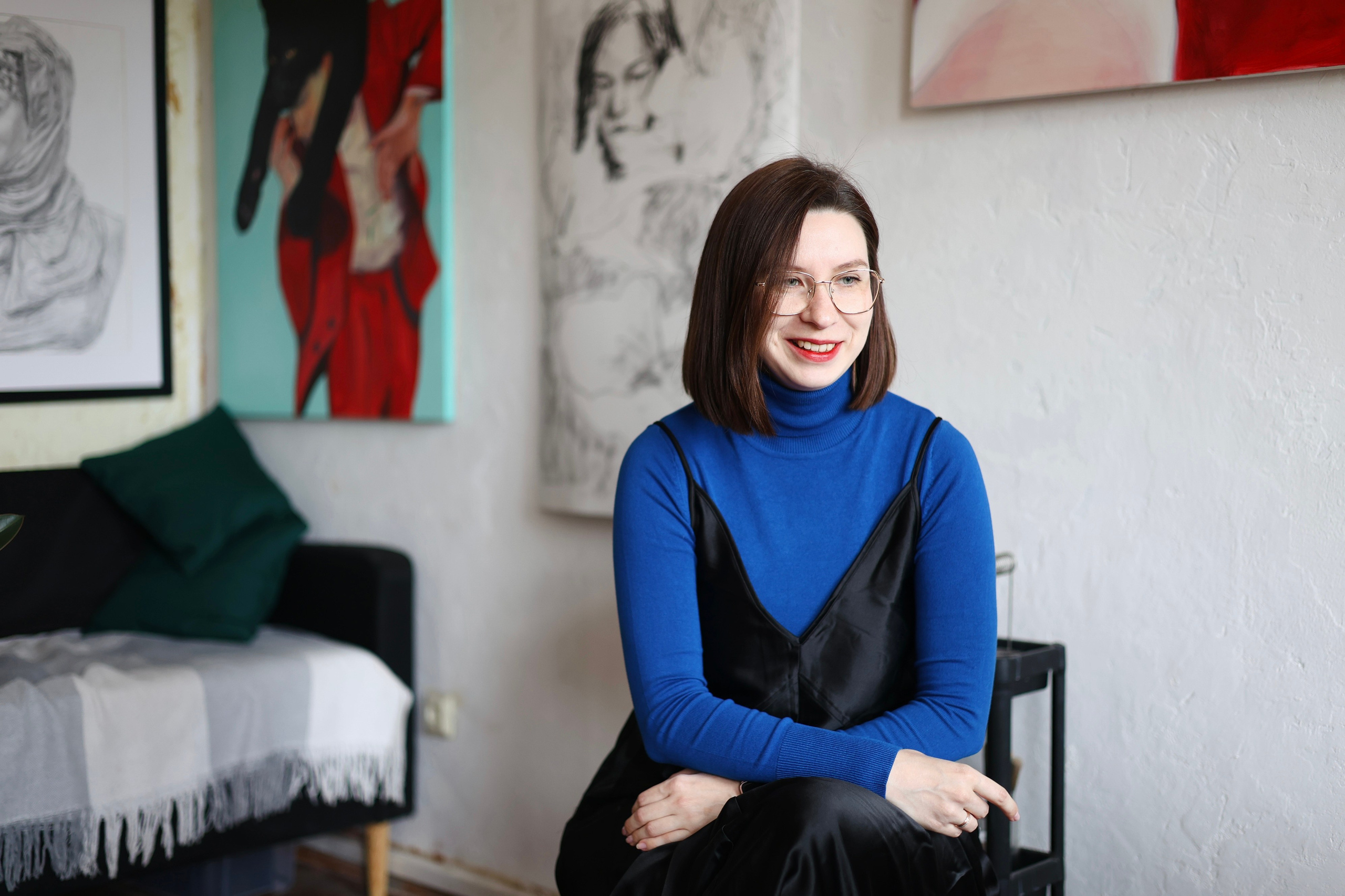 Марина Алтухова. Художница. Репортажный фотограф Наталья Лапцевич