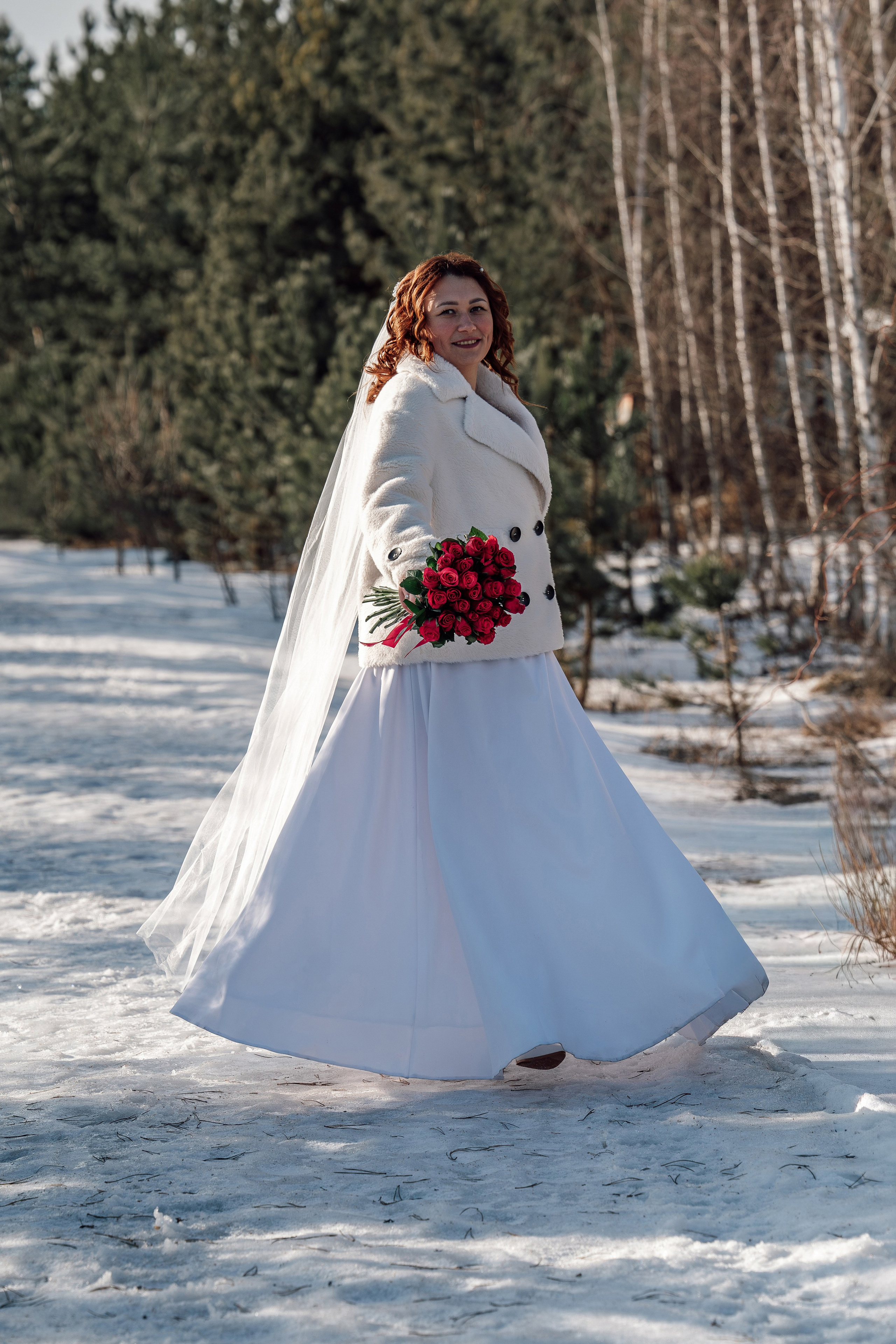 Зимняя свадьба Алексея и Марины. Фотограф Юлия Паськова, город Бирюч
