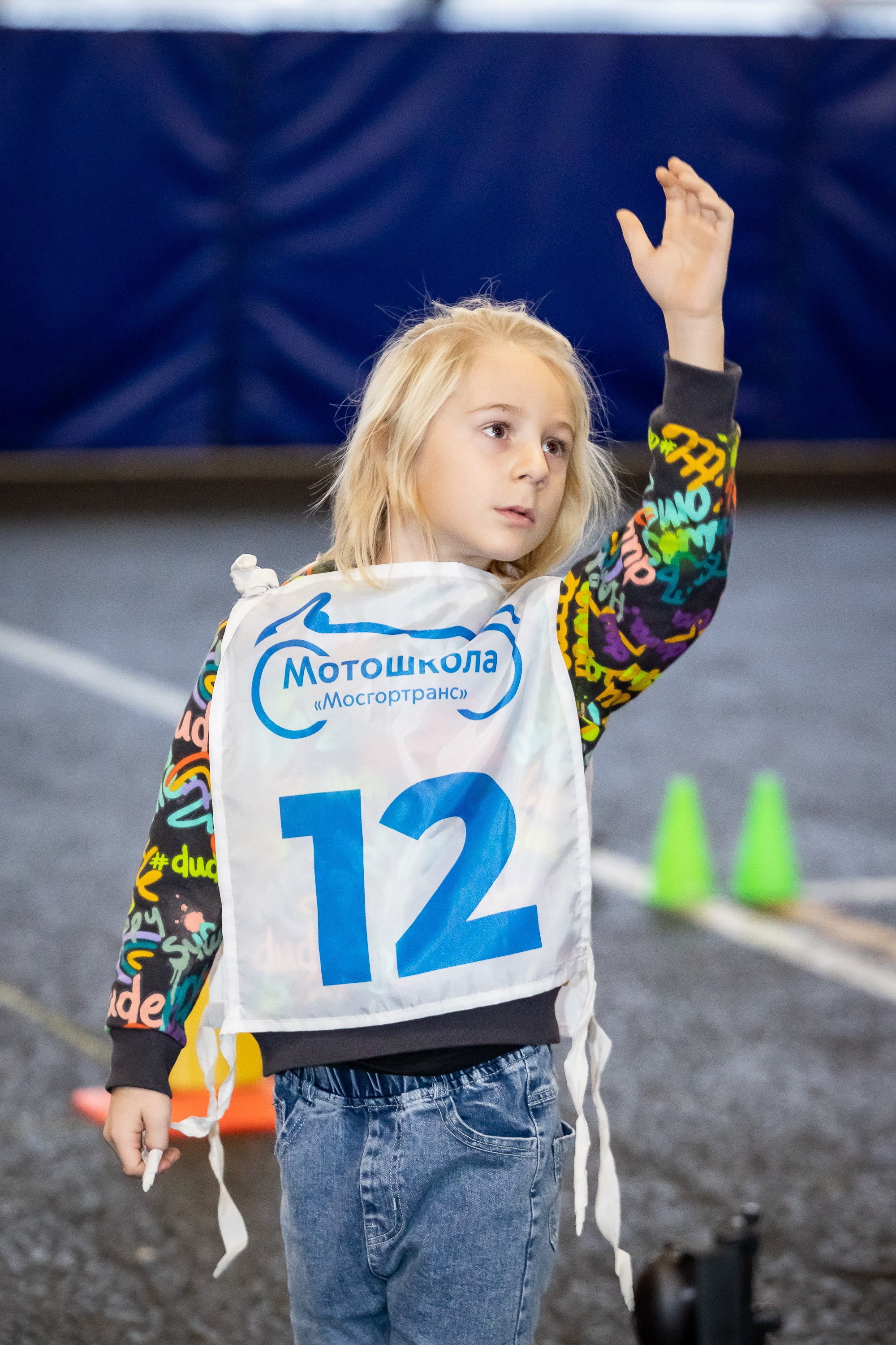 Соревнования в Мотошколе «Мосгортранс». Фотограф Владимир Охрименко