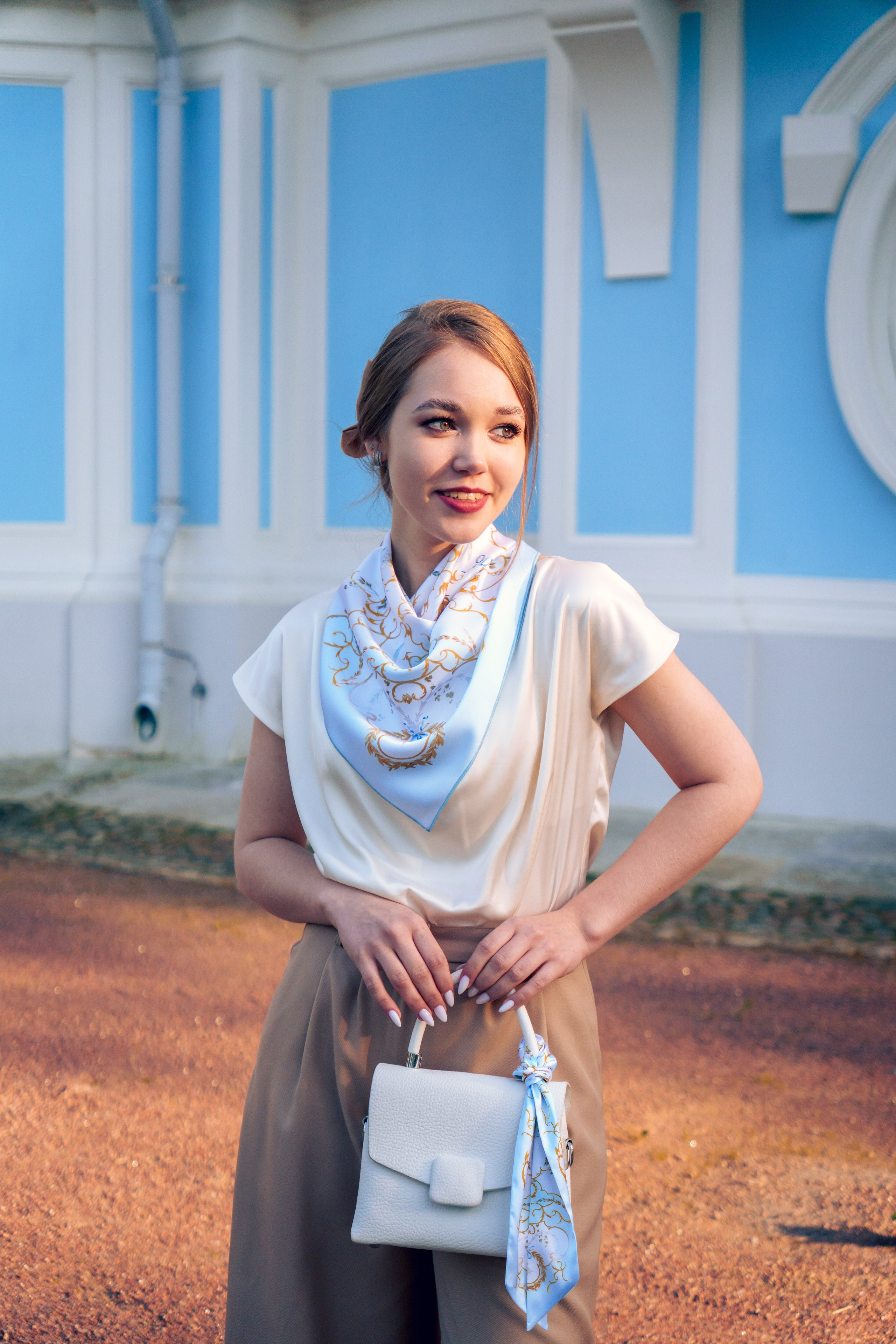 Коллекция платков Дарьи Ильичевой. Фотограф в Санкт-Петербурге Ибрагимова Алина