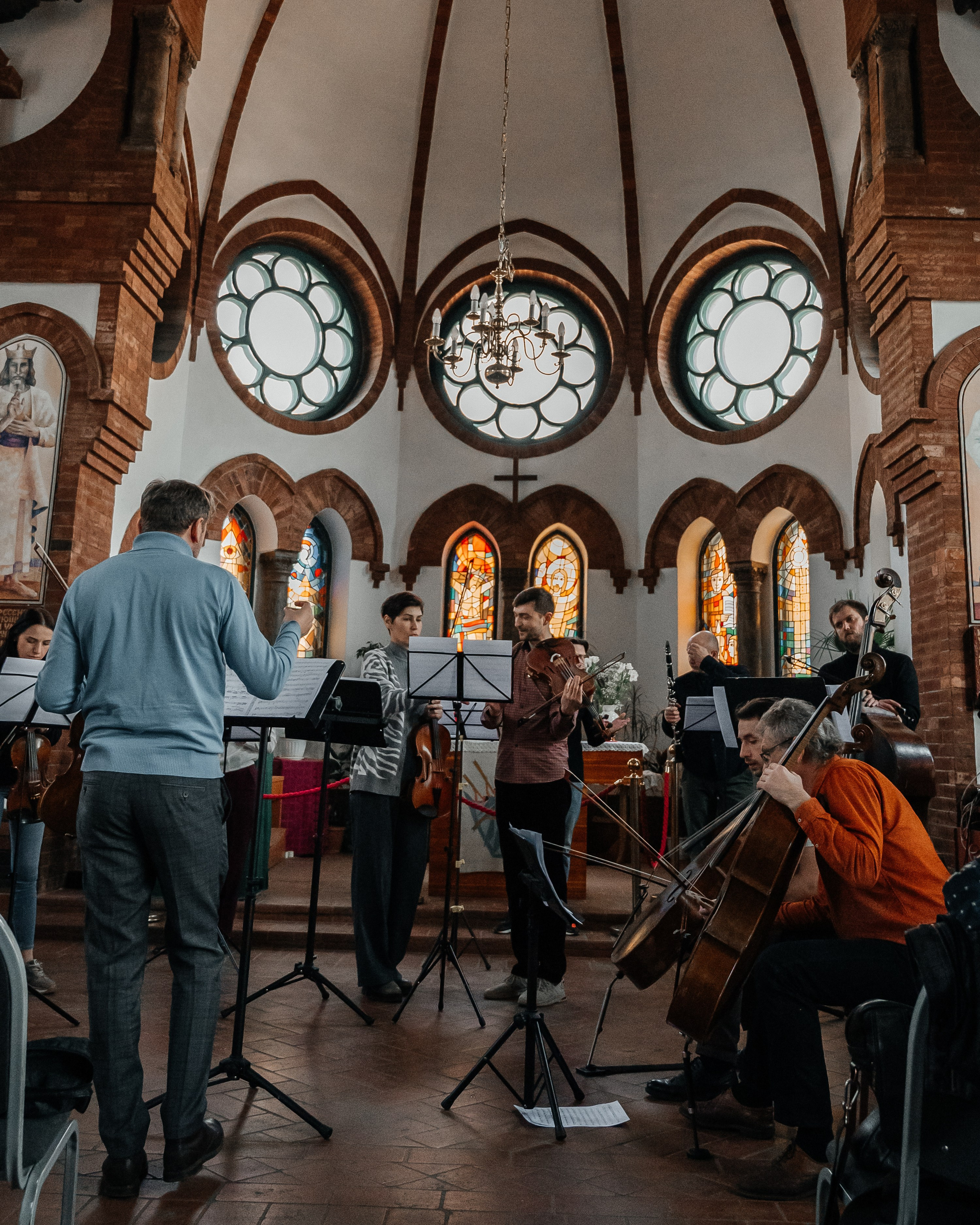 Репортажка репетиции оркестра. Портретный и семейный фотограф Владивосток Андрей Липатов