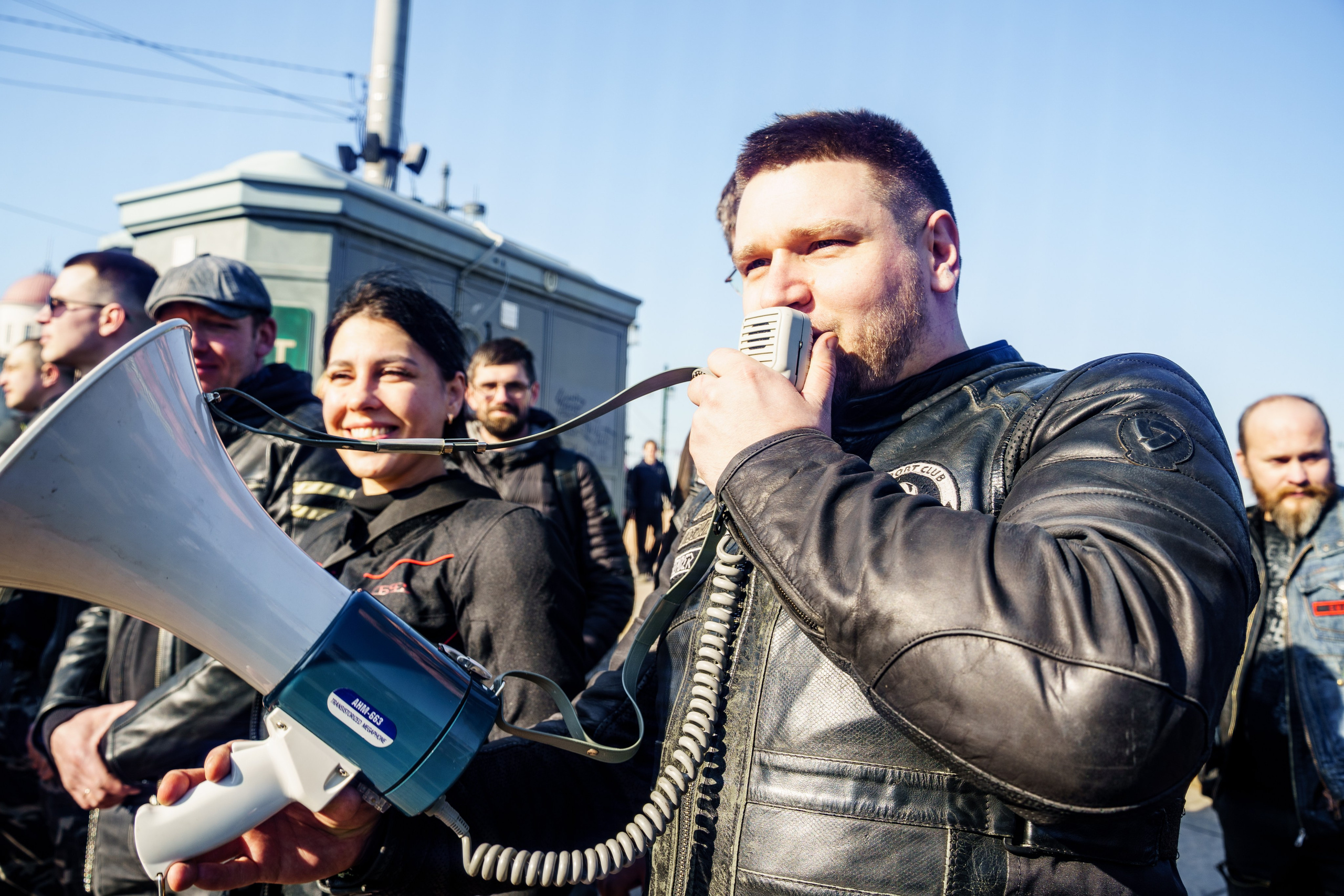 Прохват мотоклуба Norman Riders ч.1. Концертный и репортажный фотограф в Санкт-Петербурге Слава Пахомов