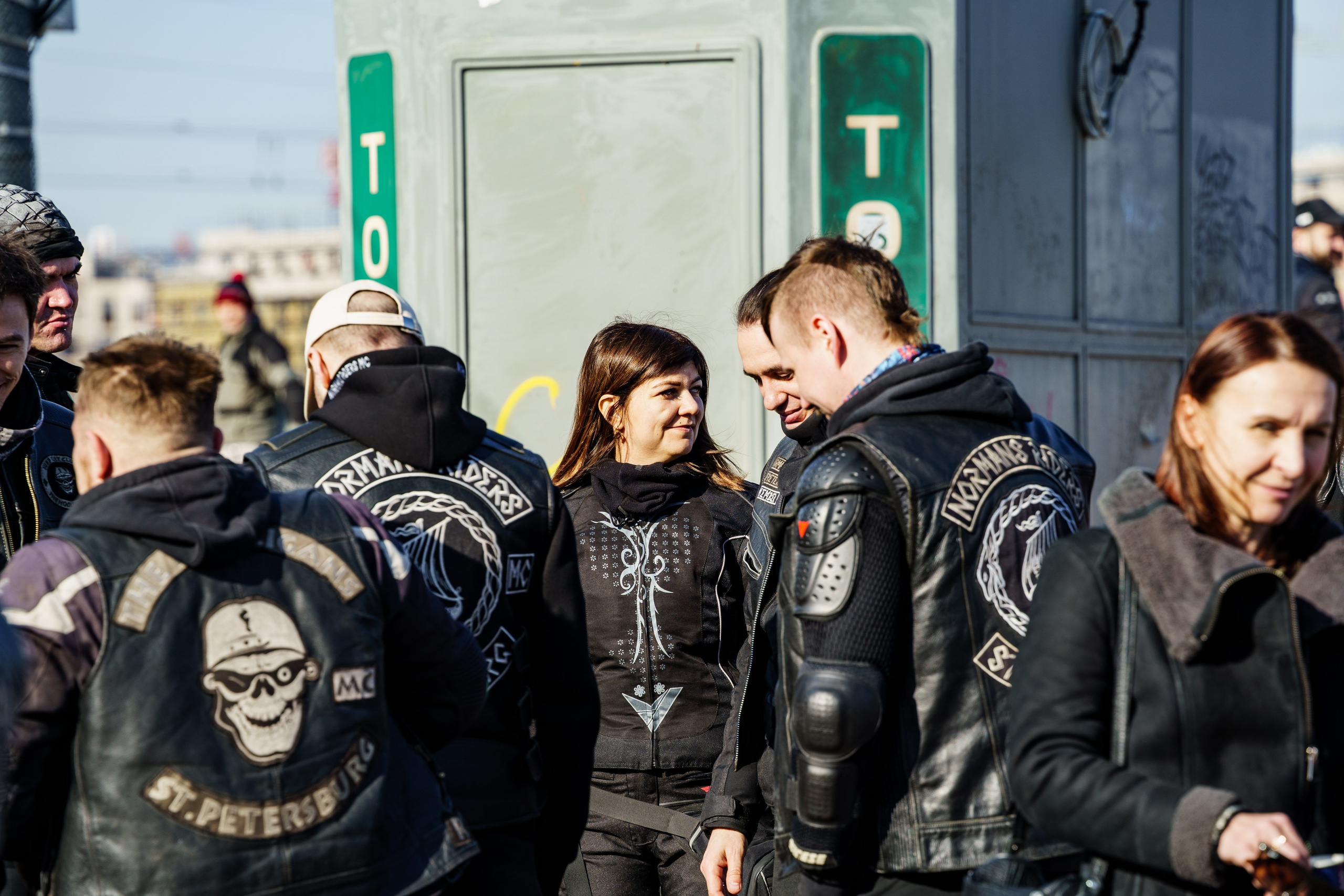 Прохват мотоклуба Norman Riders ч.1. Концертный и репортажный фотограф в Санкт-Петербурге Слава Пахомов