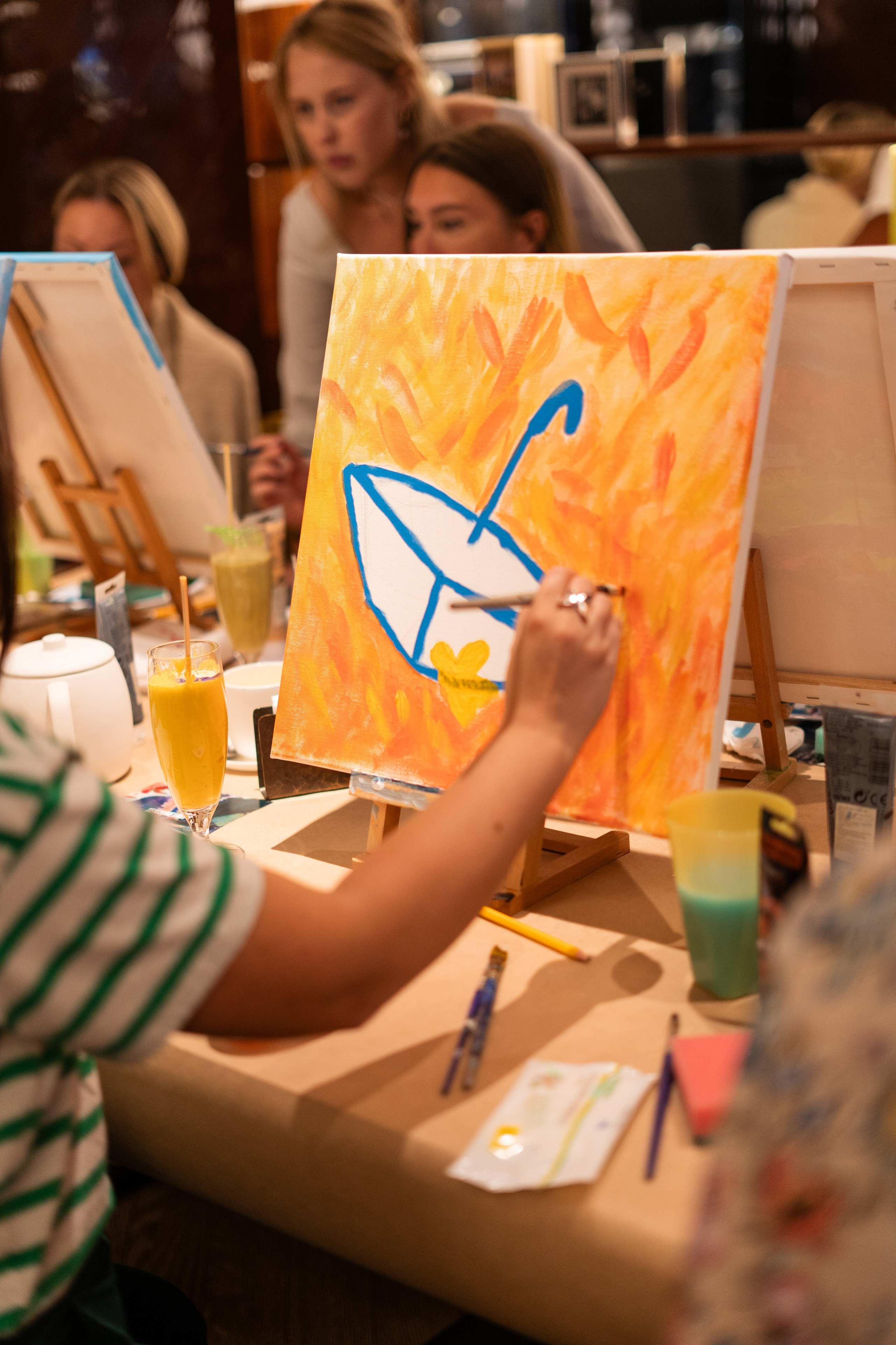 Корпоратив Teach Me Art 3. Портретный фотограф в Москве и Санкт-Петербурге Арина Чех