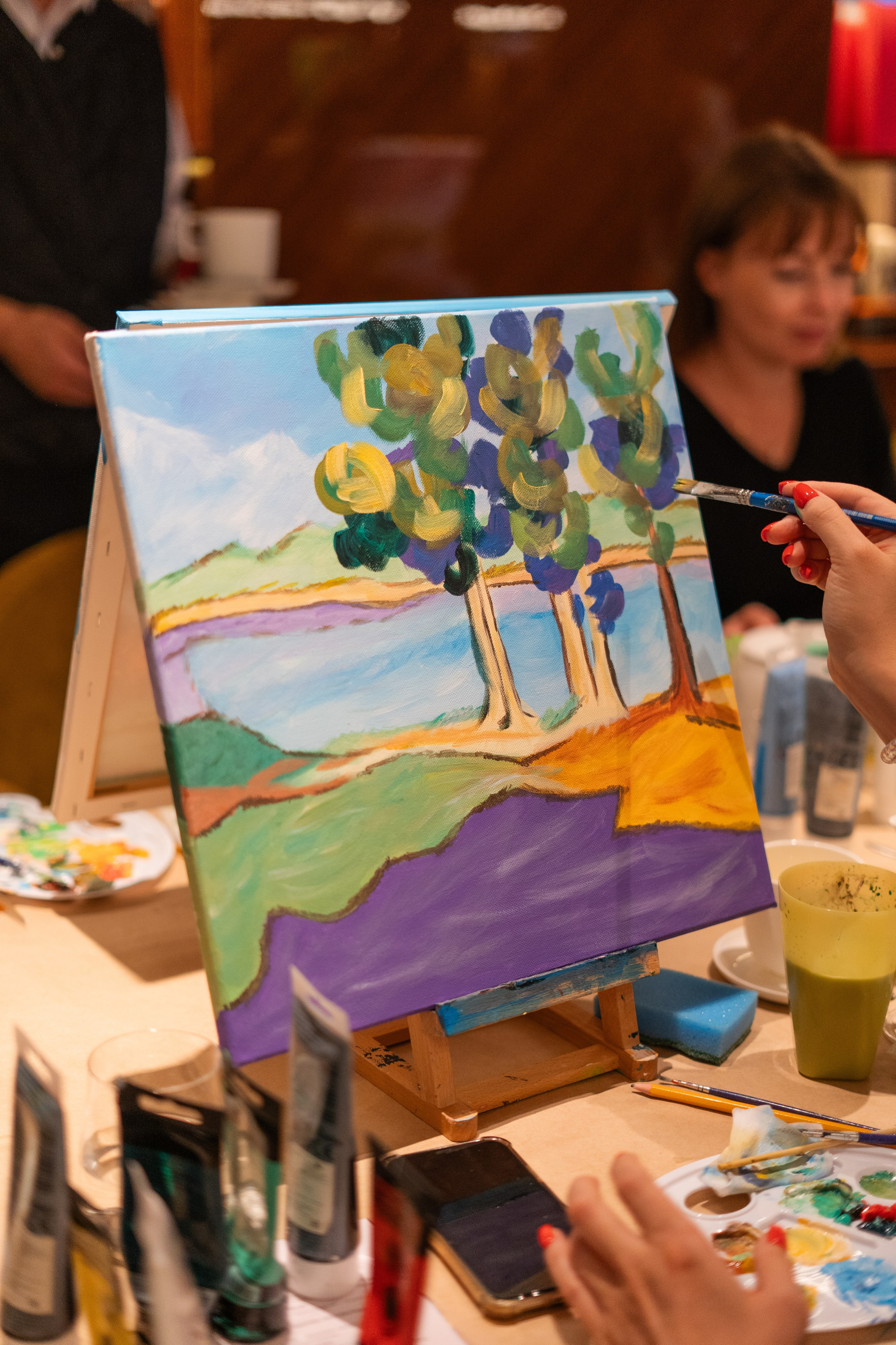 Корпоратив Teach Me Art 3. Портретный фотограф в Москве и Санкт-Петербурге Арина Чех