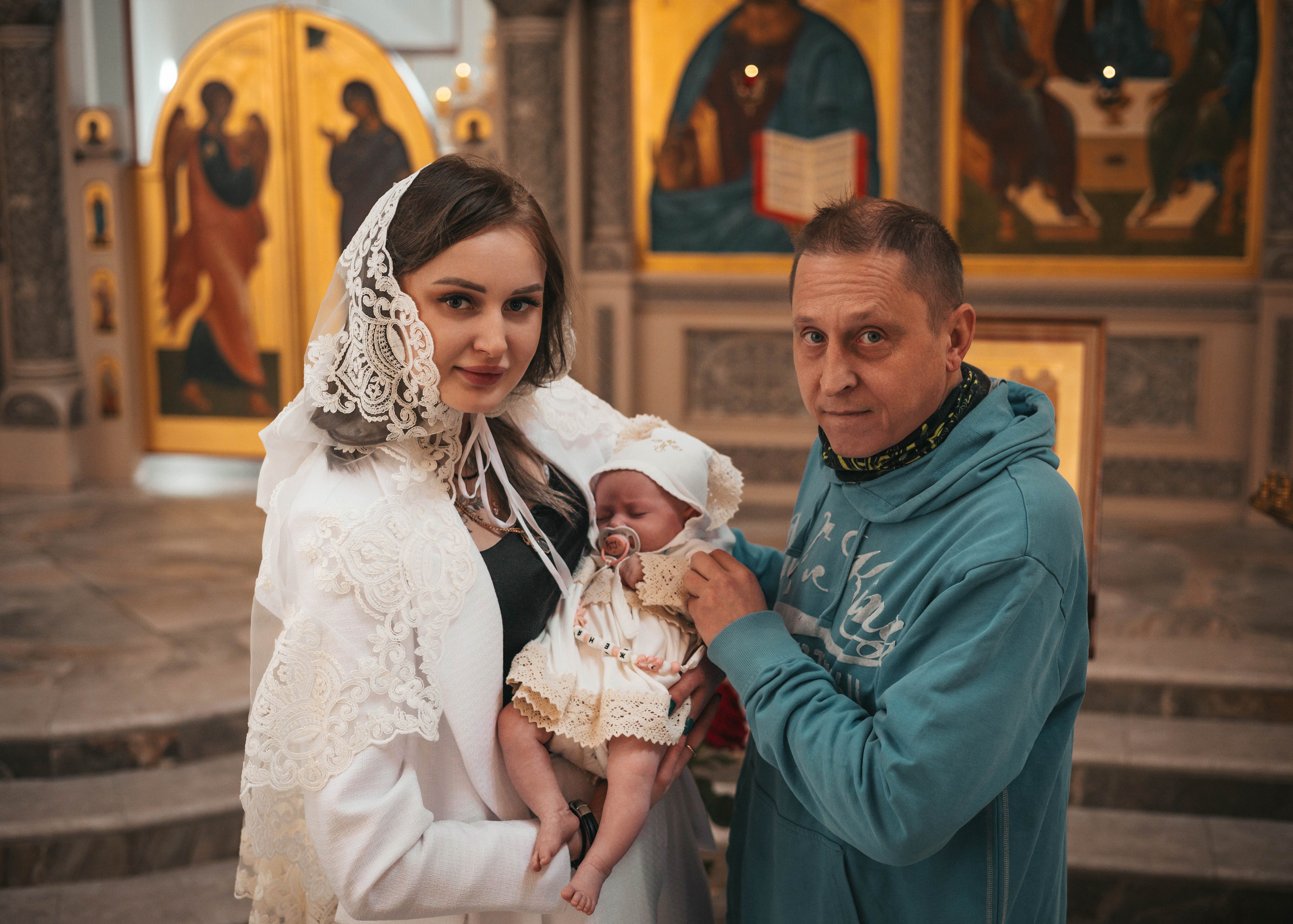 КРЕЩЕНИЕ. Фотосессия новорожденных в Москве и Московской области