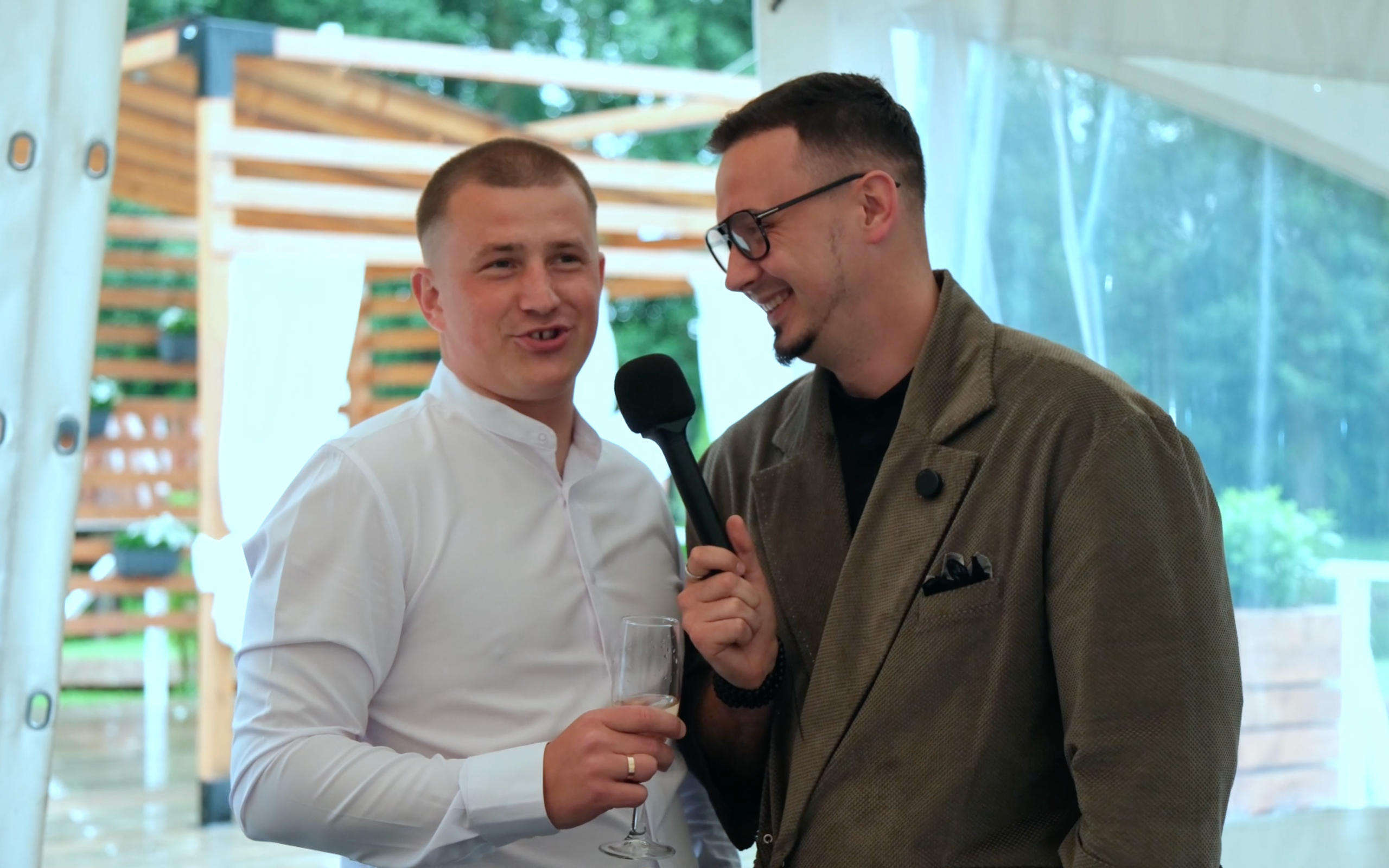 Свадебное SDE интервью в Ива Парк. Репортажный видеограф Илья Сухоносиик