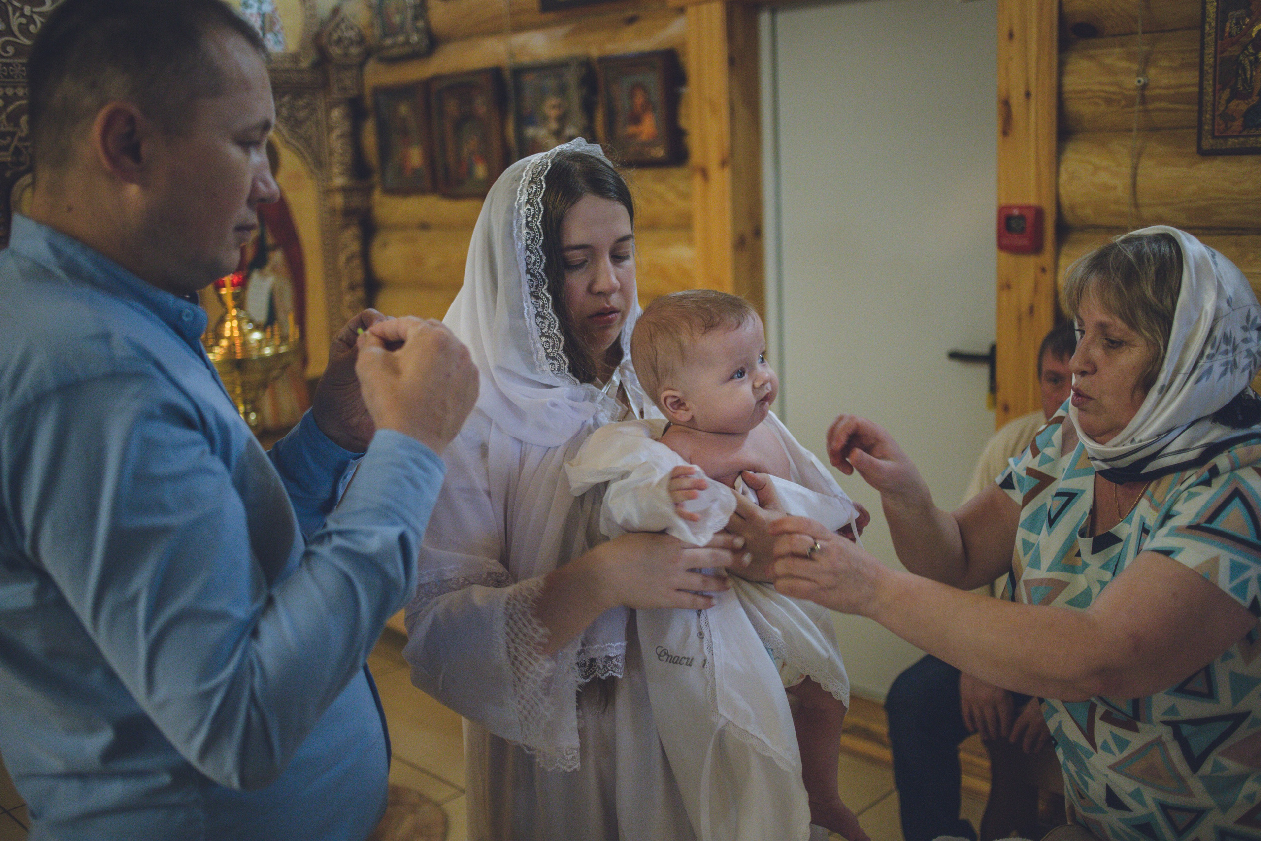 Крещение Артёма. Семейный фотограф г. Димировград Андросова Екатерина
