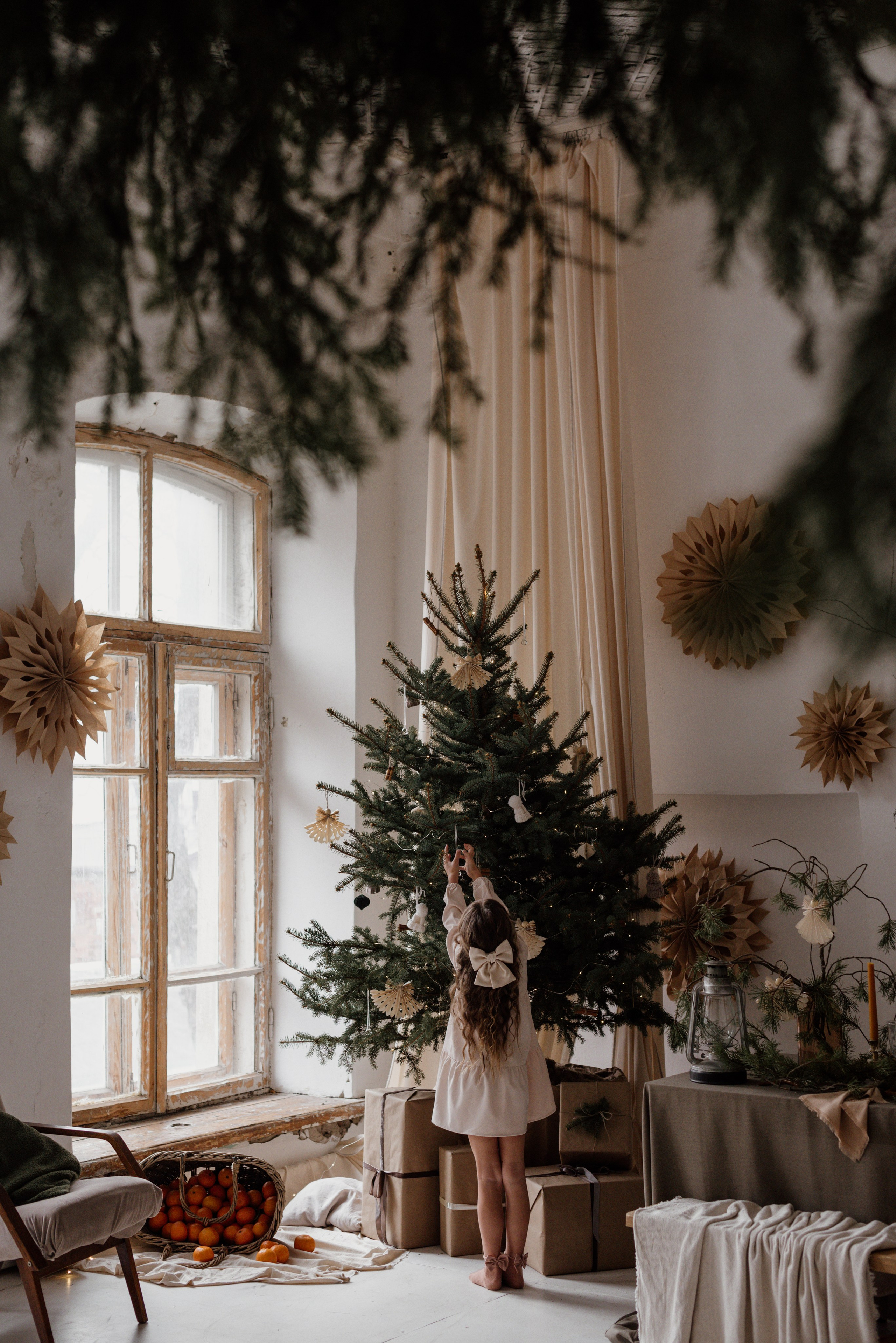 Новогодняя Студийная Фотосессия. Ваш фотограф в Донецке. Ткаченко Юлия