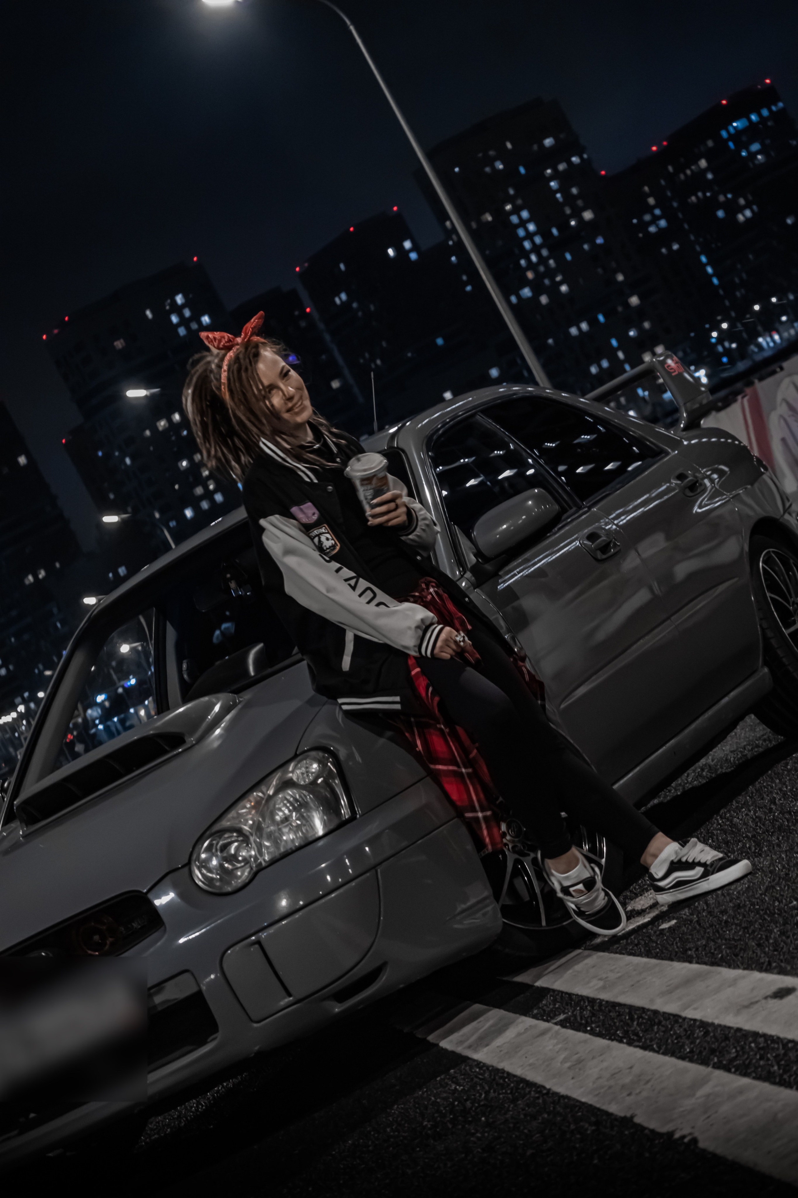 Тандем Драйва: фотосессия вас и вашего автомобиля. Валерия и Subaru. Ирина Санрайз — Автомобильный фотограф в Москве