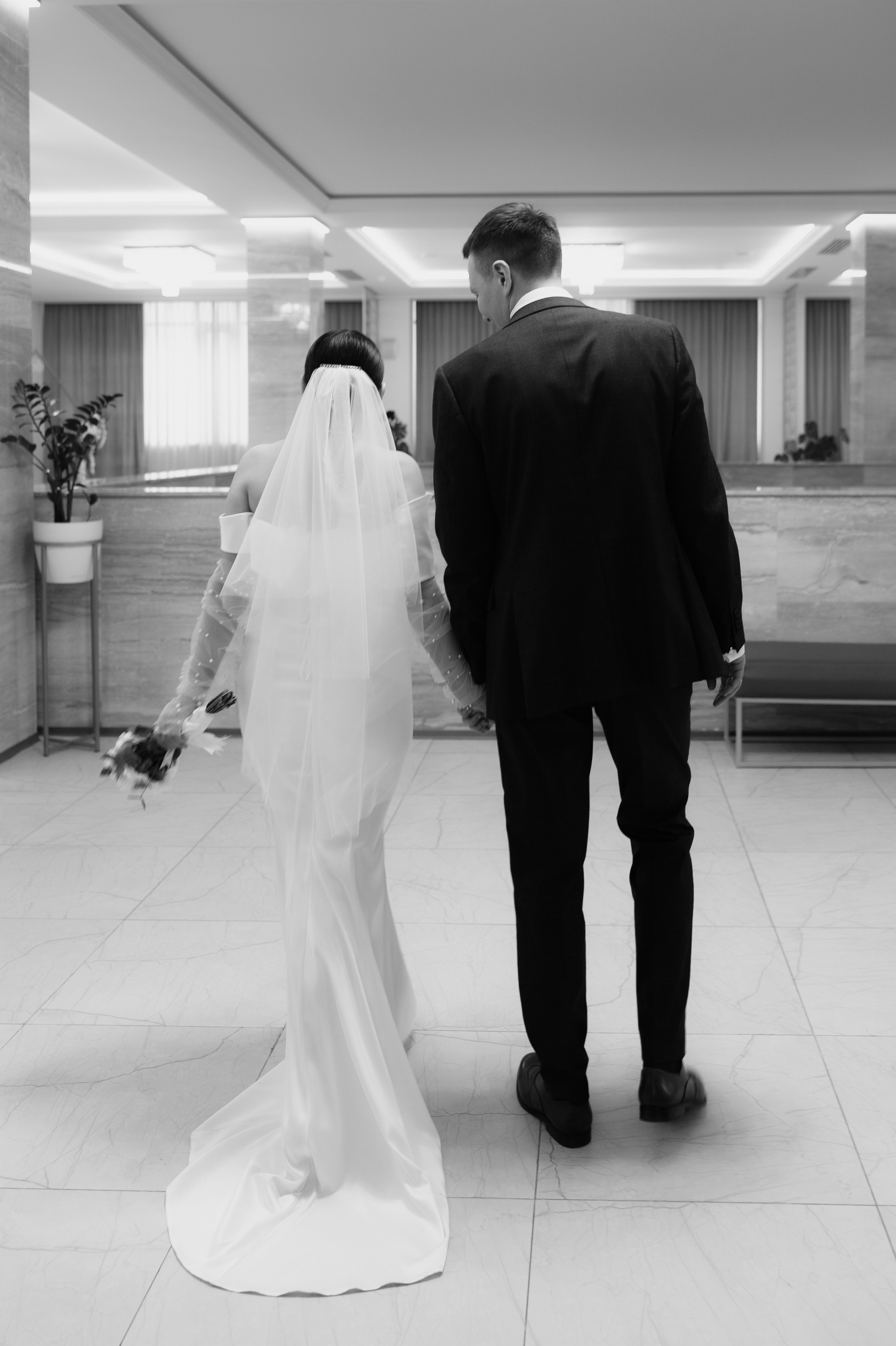 Наталья и Андрей. Савеловский загс. Свадебный фотограф Колотовкина Валентина Москва