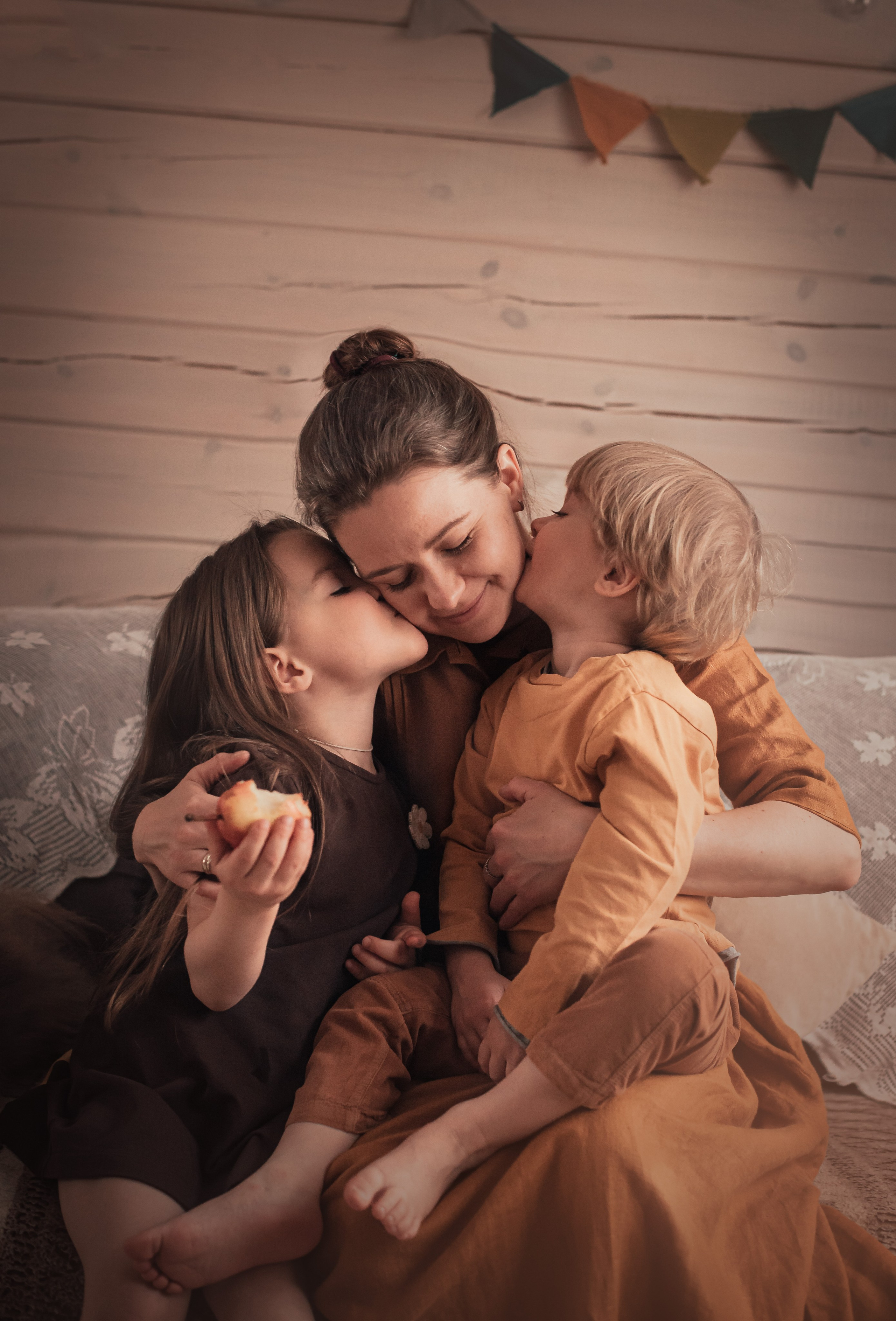 Семейная фотосессия дома. Душевная фотография от сердца к сердцу Марина Жиделева фотограф Москва
