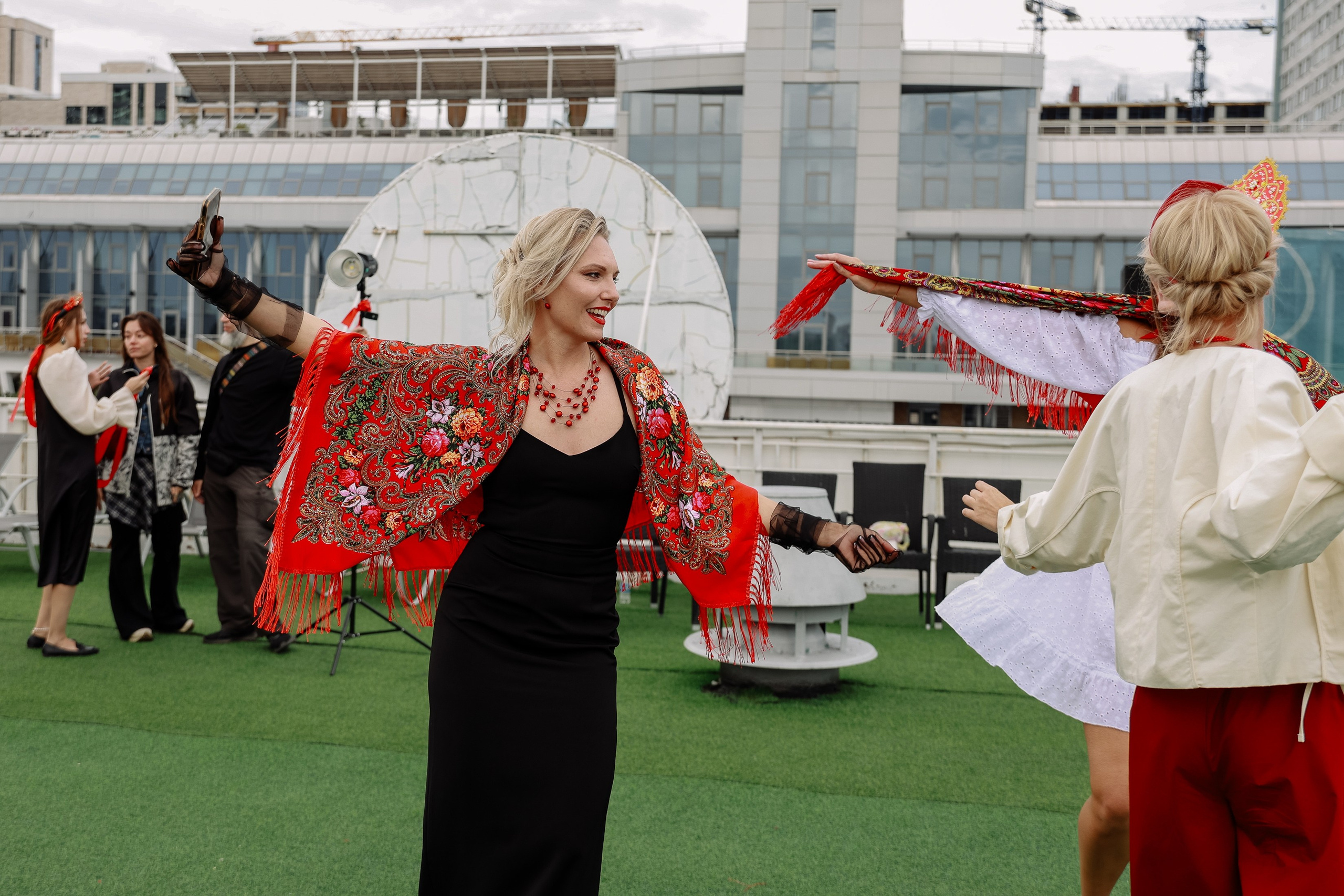 Модный показ «А-ля русс». Фотограф Юлия Мальцева