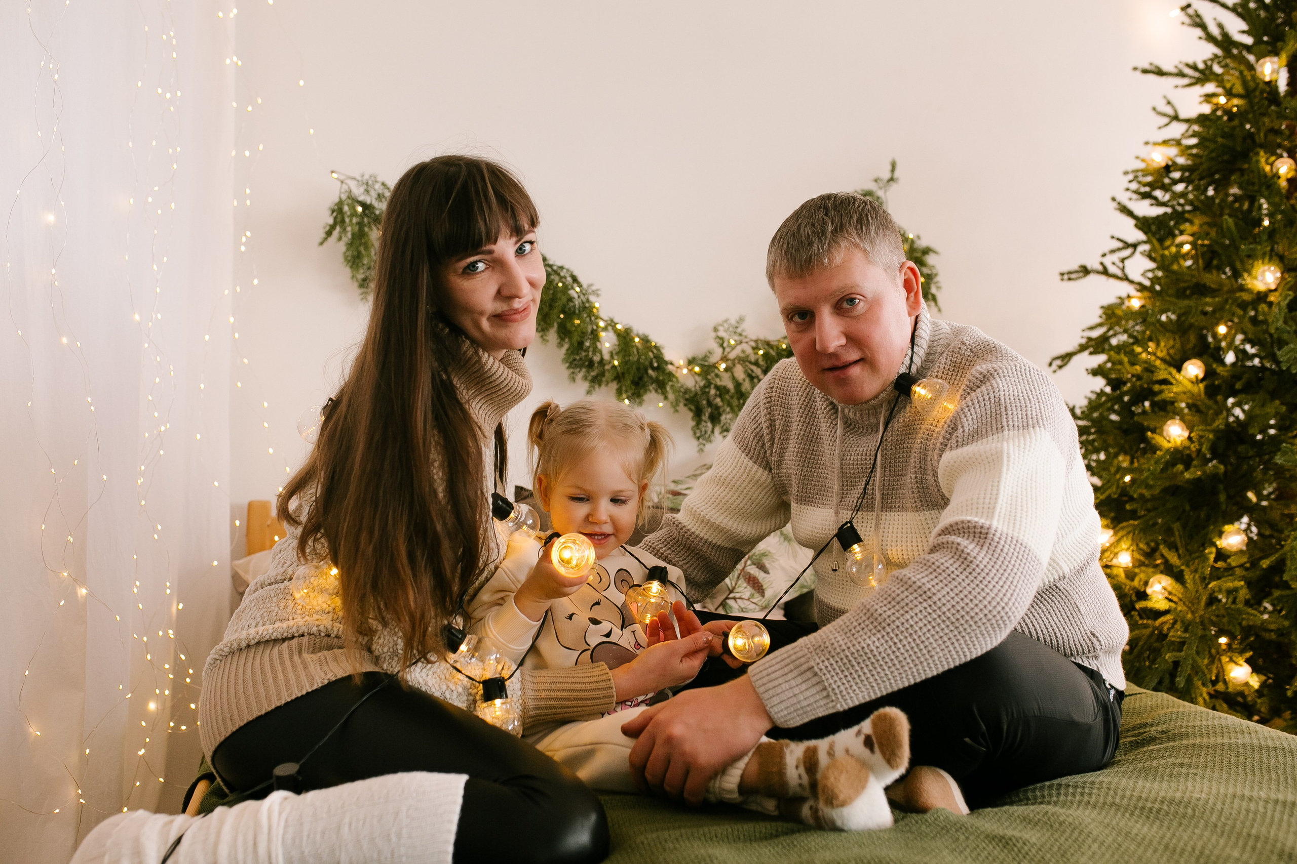 Новый год Ксюшеньки. Свадебный, семейный и детский фотограф в г. Абакан респ. Хакасия Любов