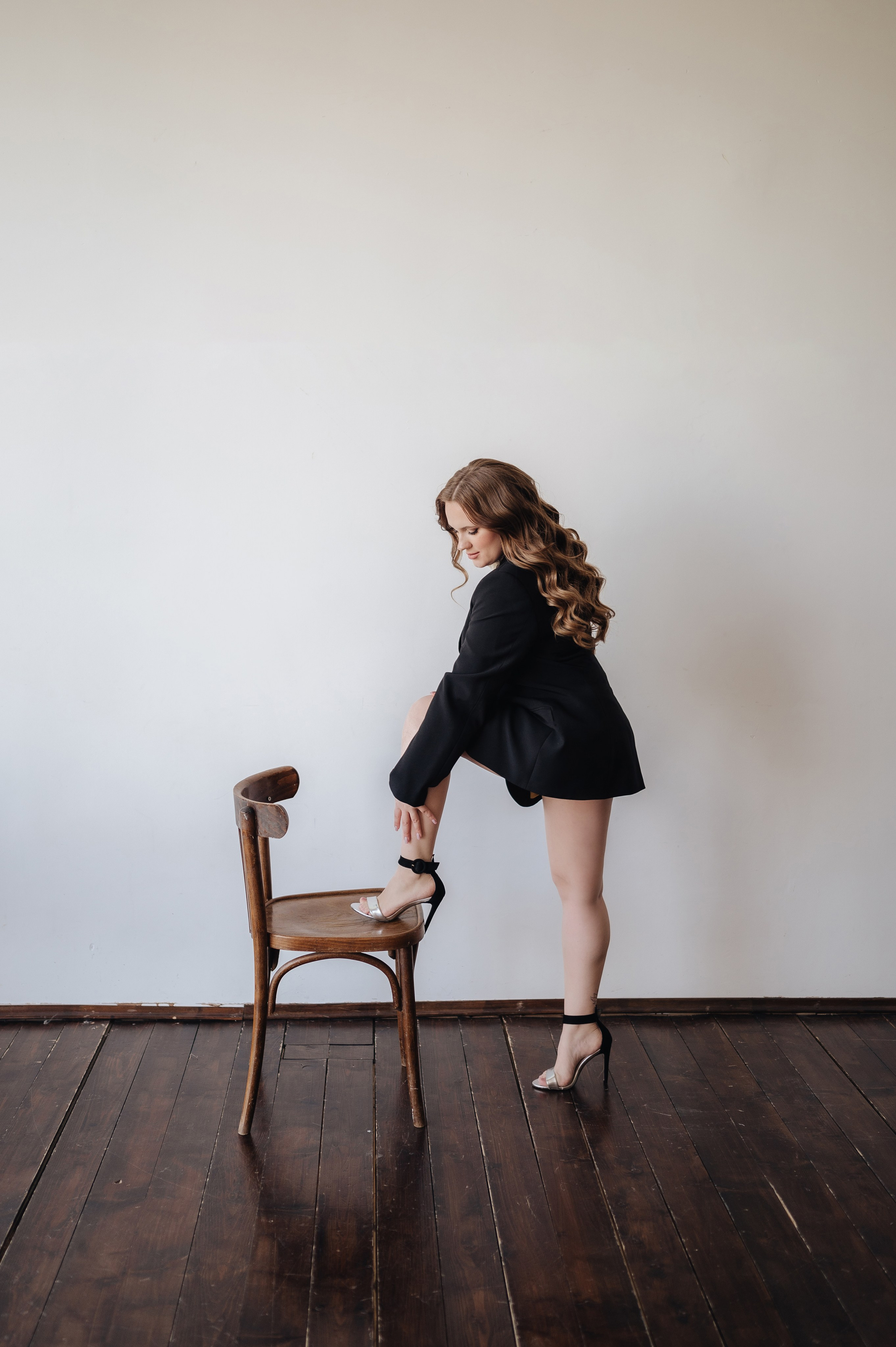 Женский портрет в студии для Саши. Фотограф в Москве и Московской области Таня Яблочкина