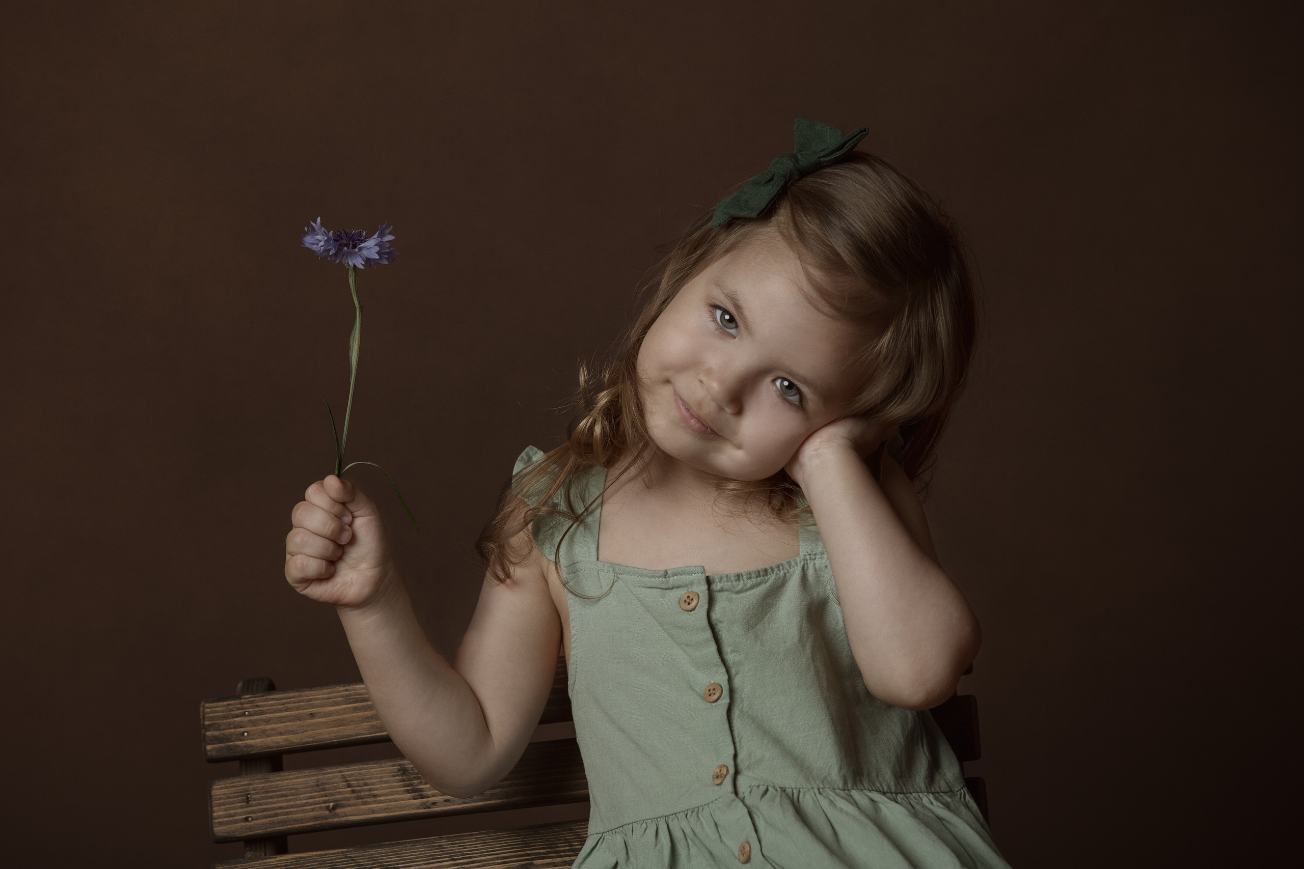 Ника и летний урожай. Детский fineart фотограф в Ростове-на-Дону Алёна Журавлева