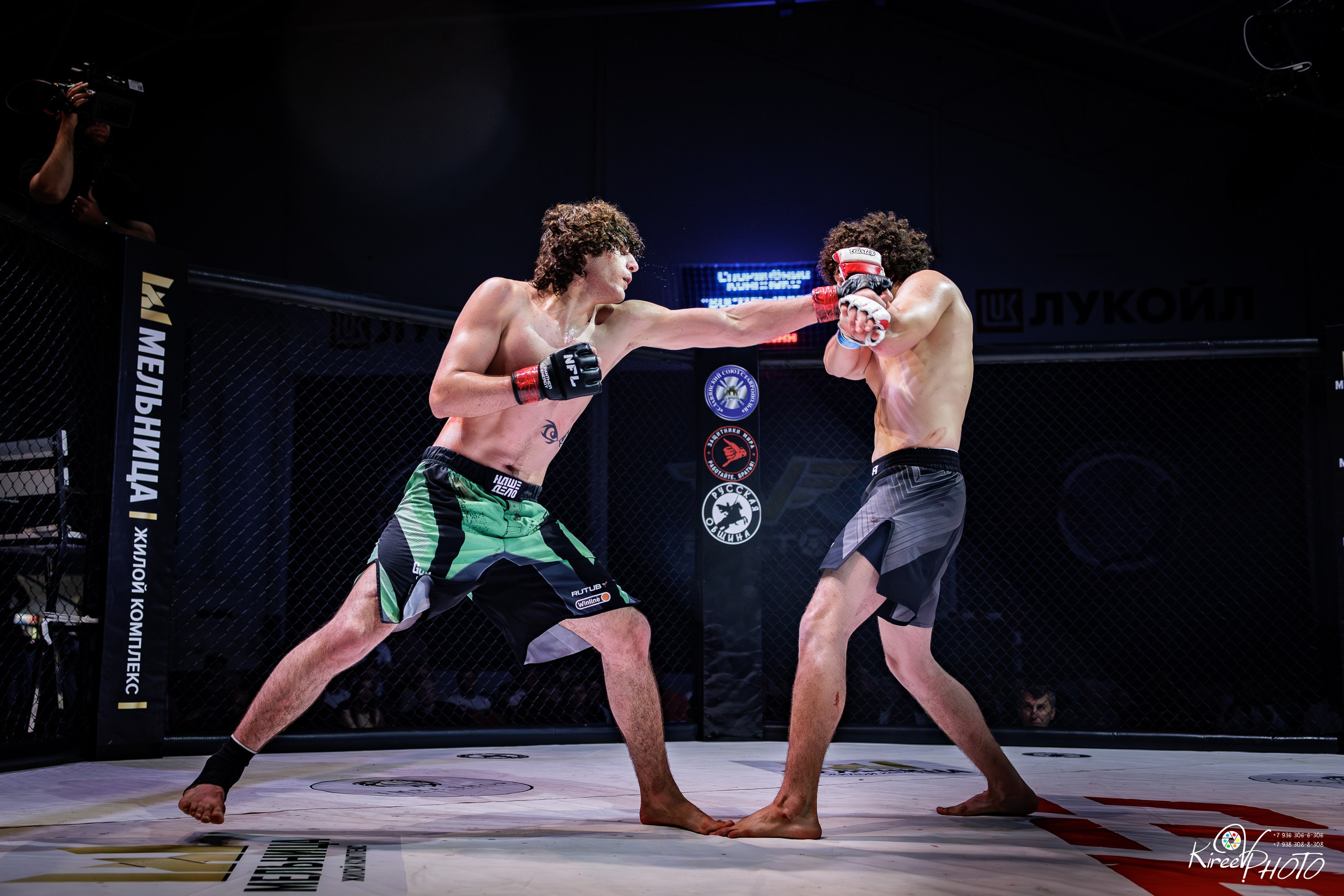 Вирабян Давид Джафаров Ринат турнир MMA Восток-Арена Ставрополь