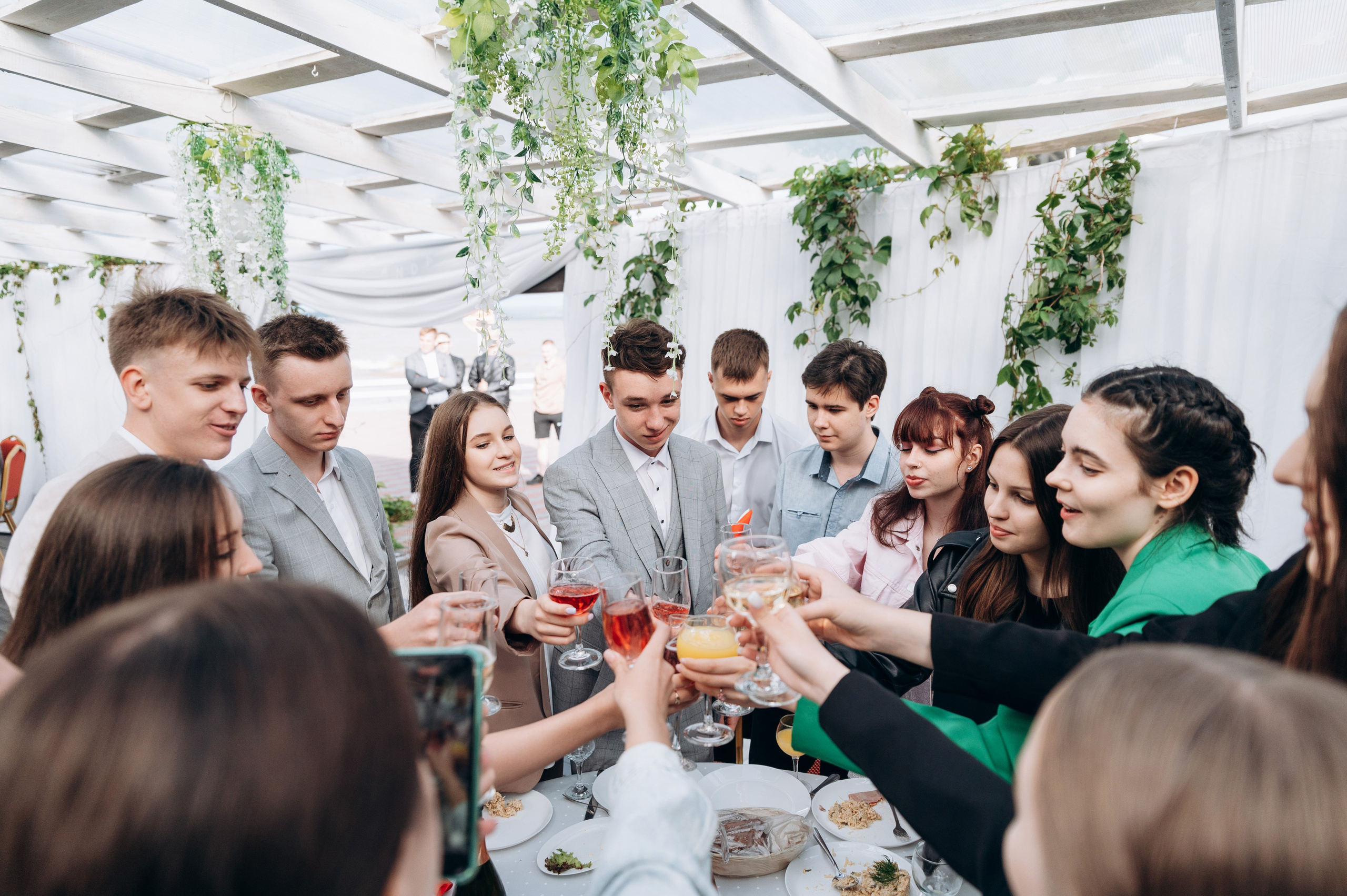 Выпускной 11 класс, банкет. Фотограф в Новосибирске