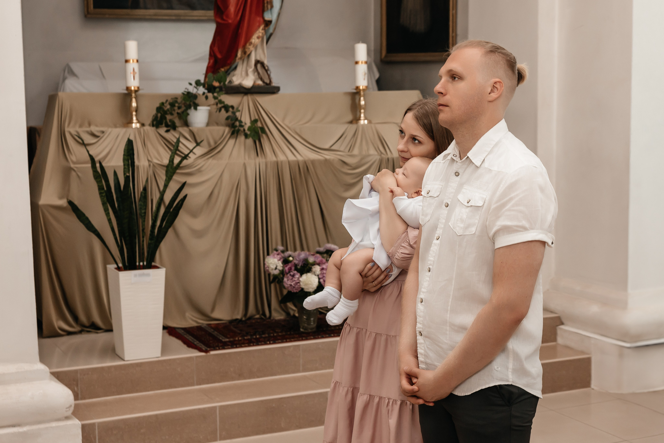 Крещение Адама. Семейный фотограф Минск Усова Ольга