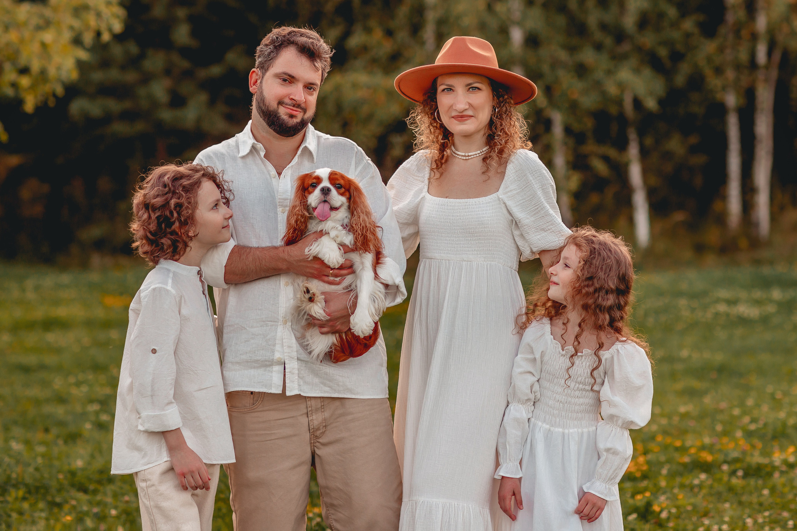 Лаки и семья. Семейный фотограф анималист Мария Крючкова
