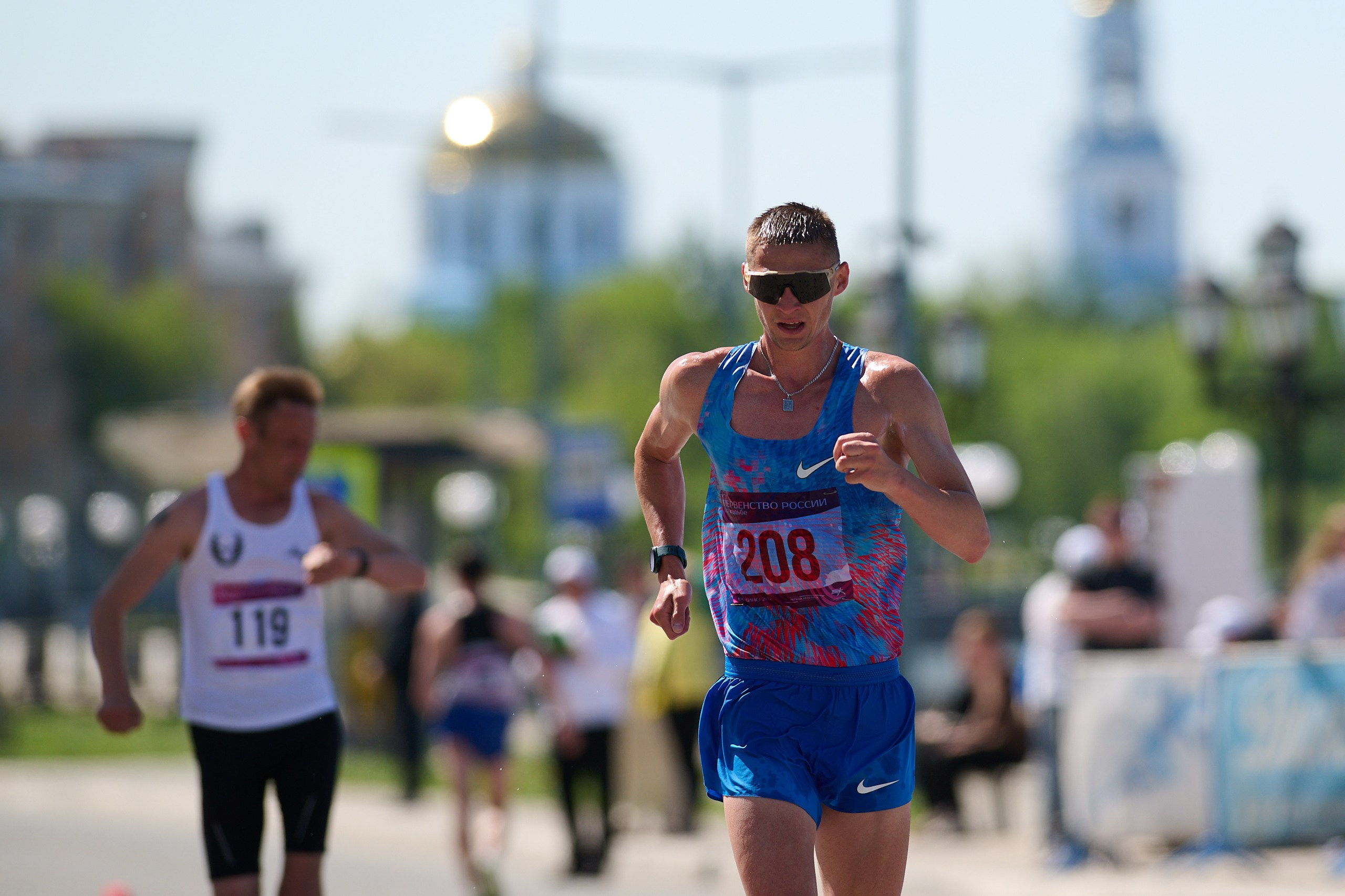Чемпионат России по спортивной ходьбе 2025. Спортивный репортажный фотограф в Ижевске Сергей Мерзляков