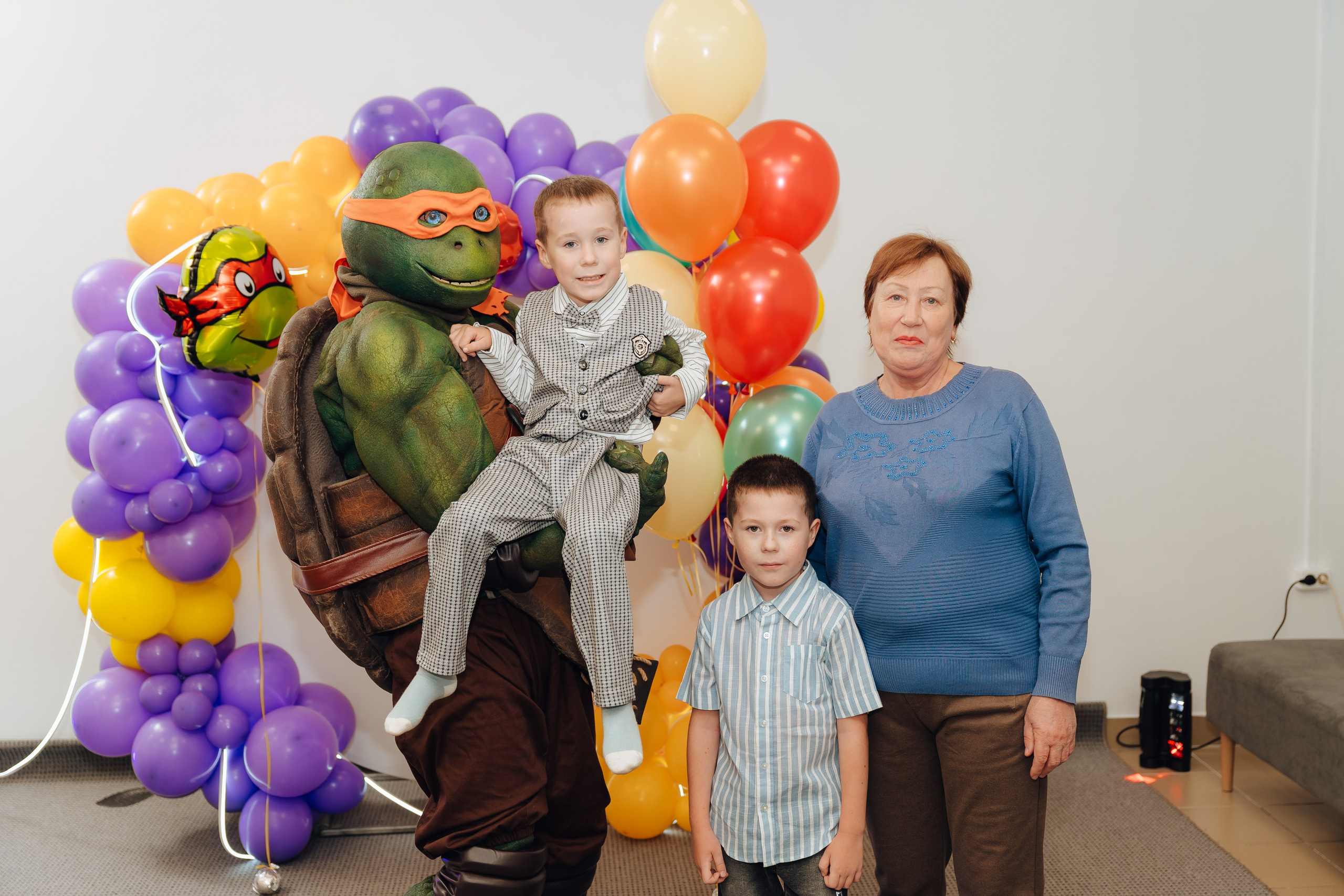 Праздник Матвея Мультифокс. Детский и семейный фотограф Катерина Мишина