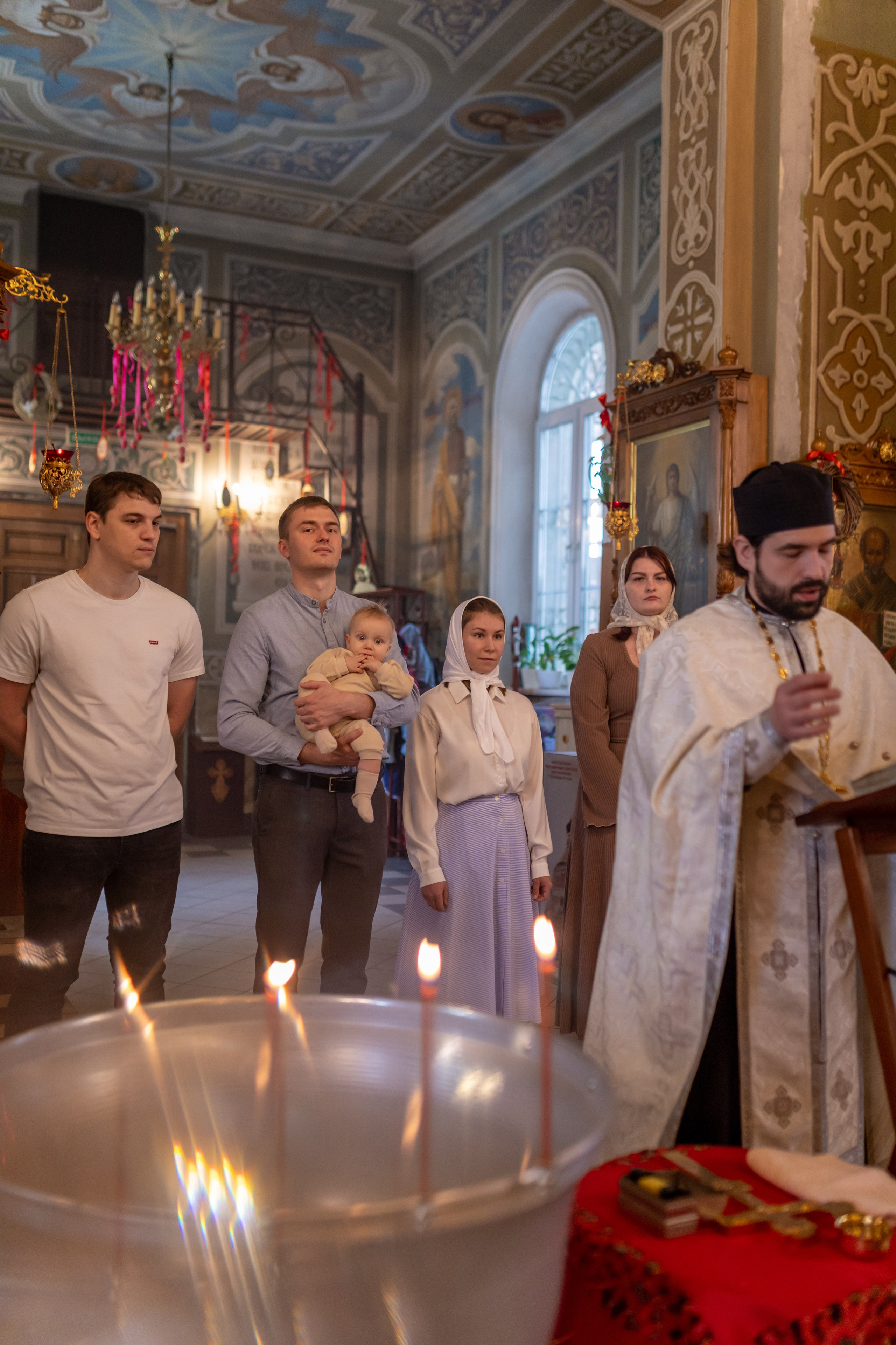 Крещение Савелия. Фотограф и Видеограф в Москве Дарья Арсентьева