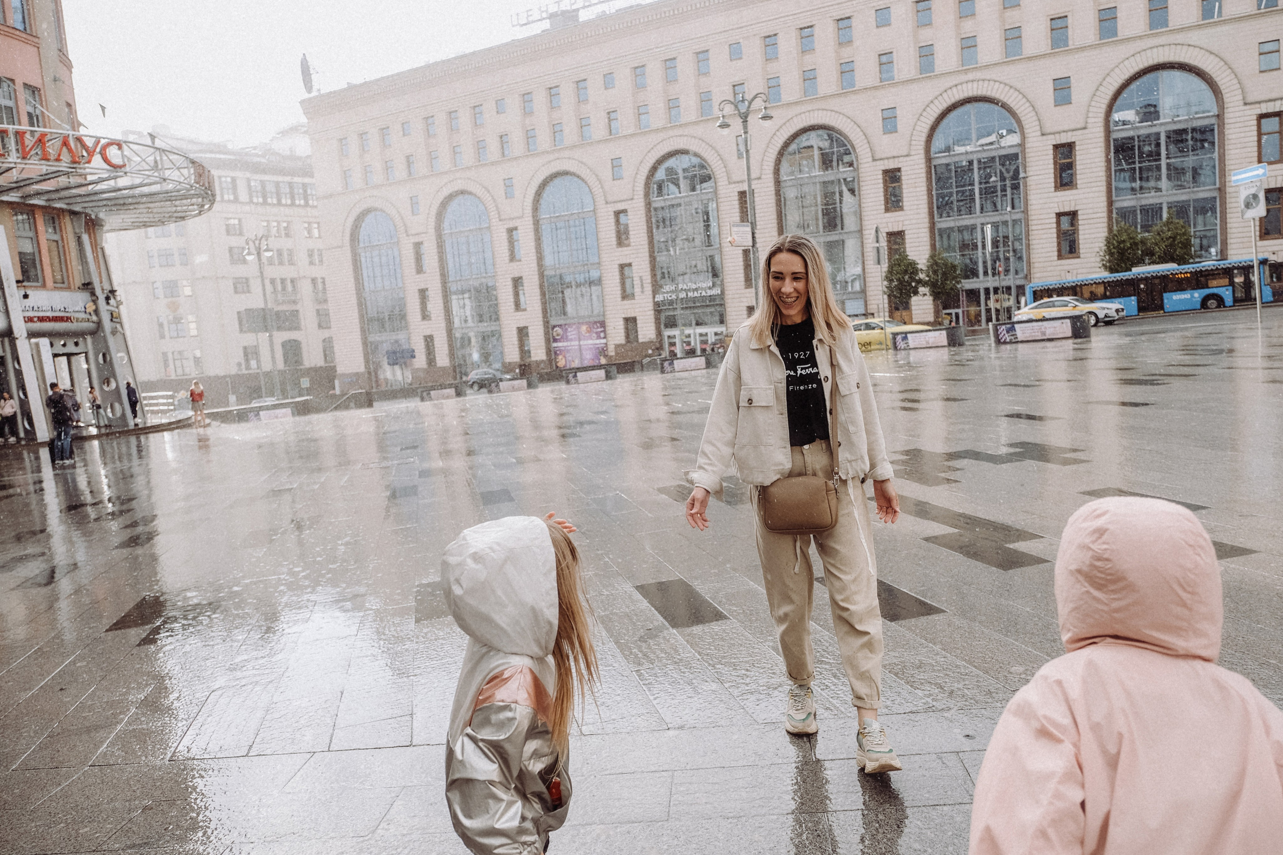 Маша, Злата и София. Семейный фотограф Москва