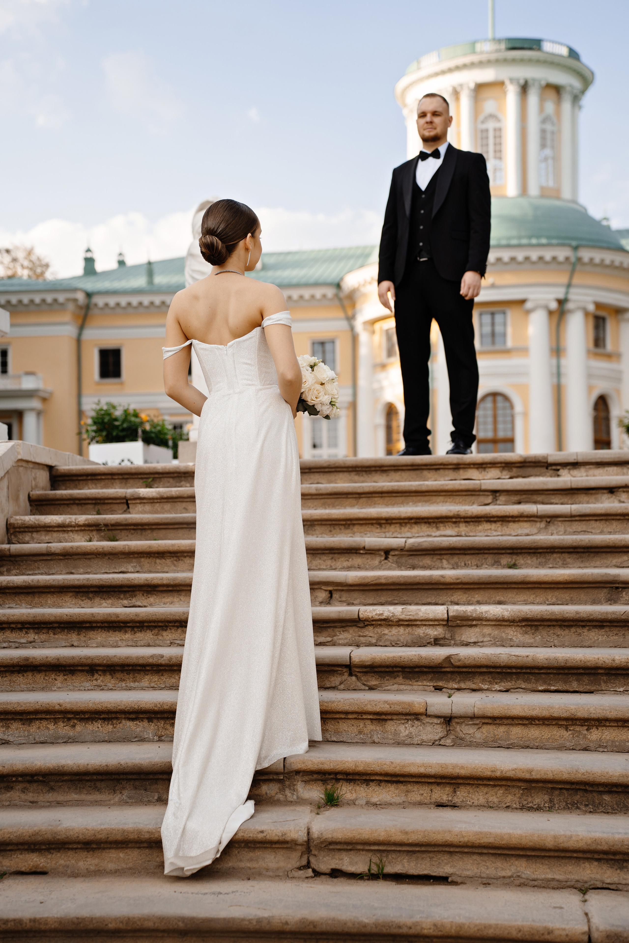 Свадебная фотосессия в парке Архангельское. Свадебный и семейный фотограф в Москве Светлана Зоткина