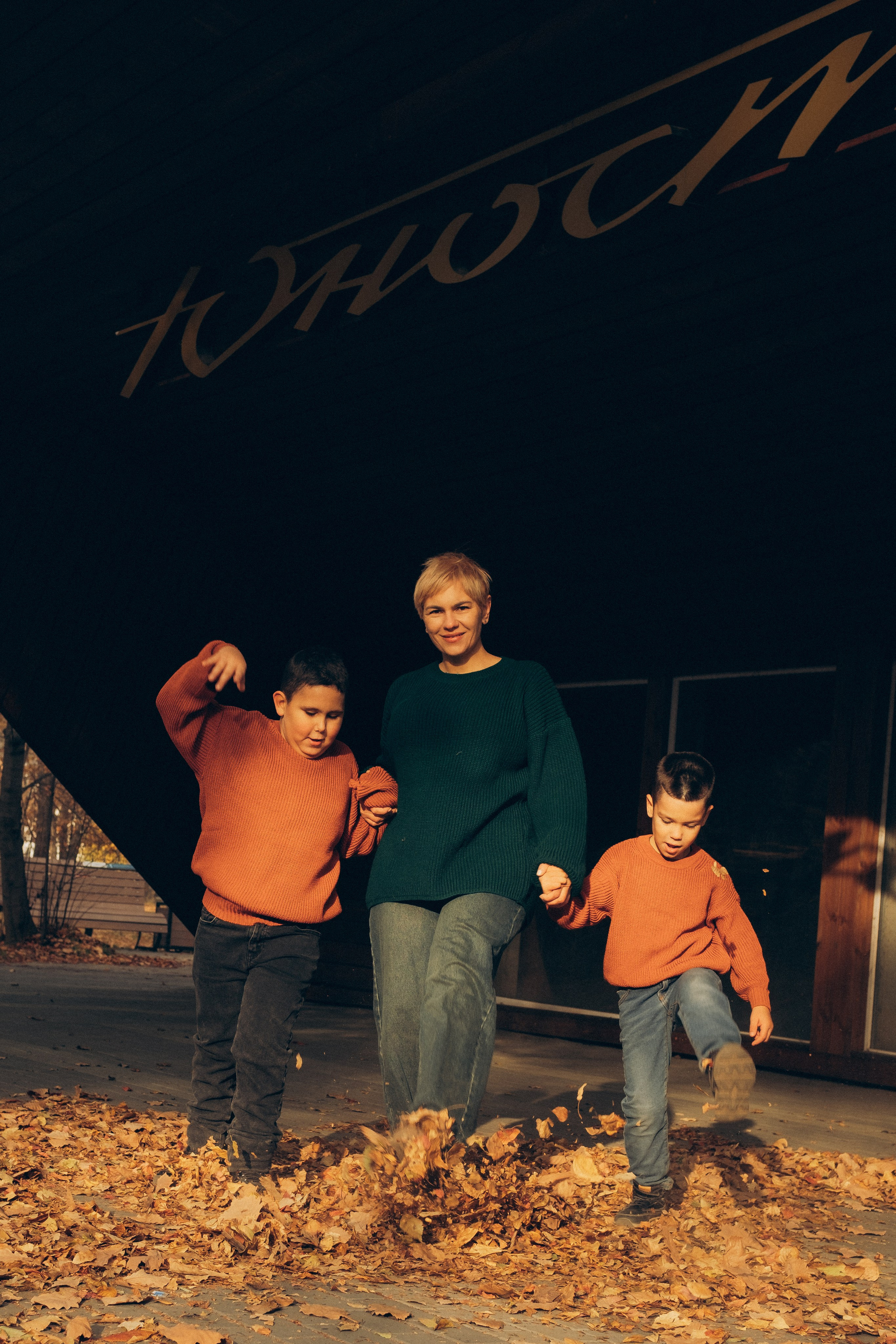 Осенние семейные истории. Семейный и женский фотограф в городе Благовещенск Надежда Буярова