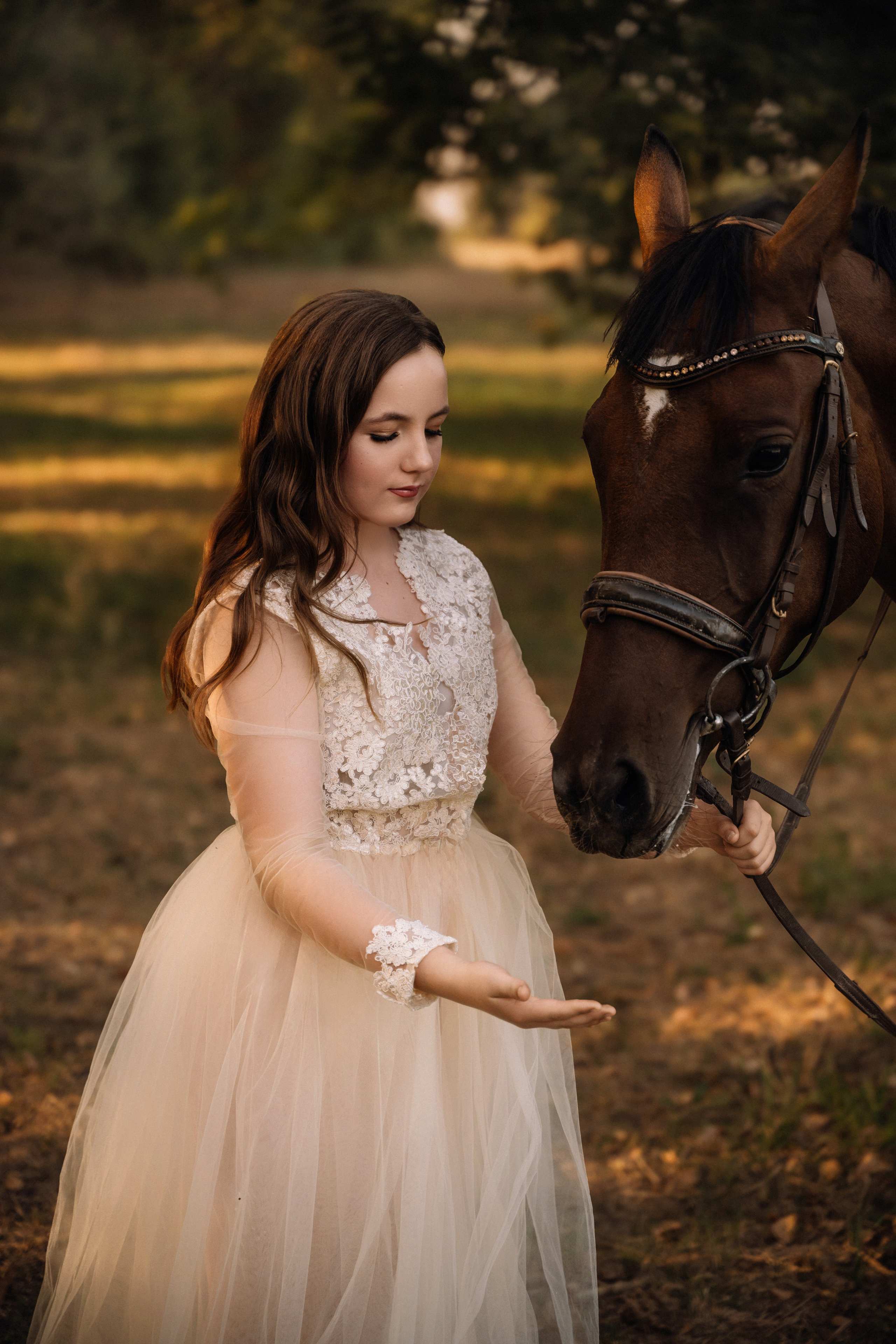 Евгения. Фотосессия с лошадьми. Семейный фотограф в Белгороде Амелина Алина