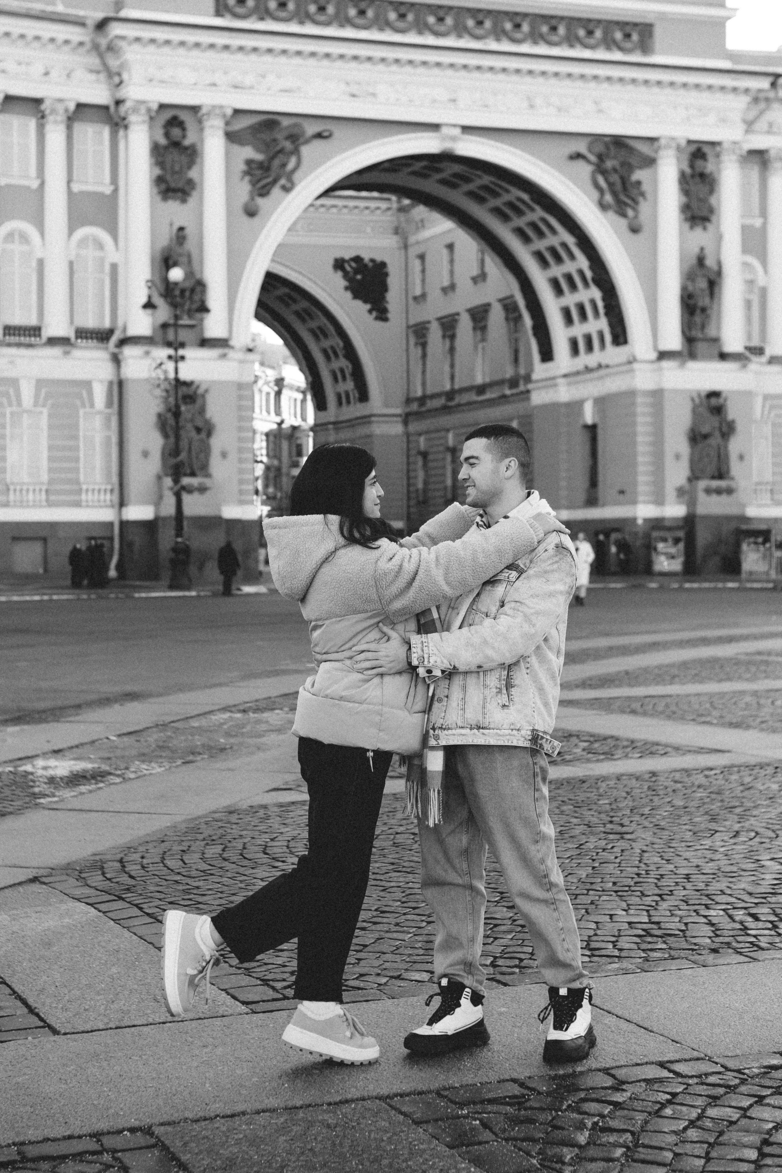 От Дворцовой к Исаакиевскому (зима). Фотограф в Санкт-Петербурге Кристина Брянская