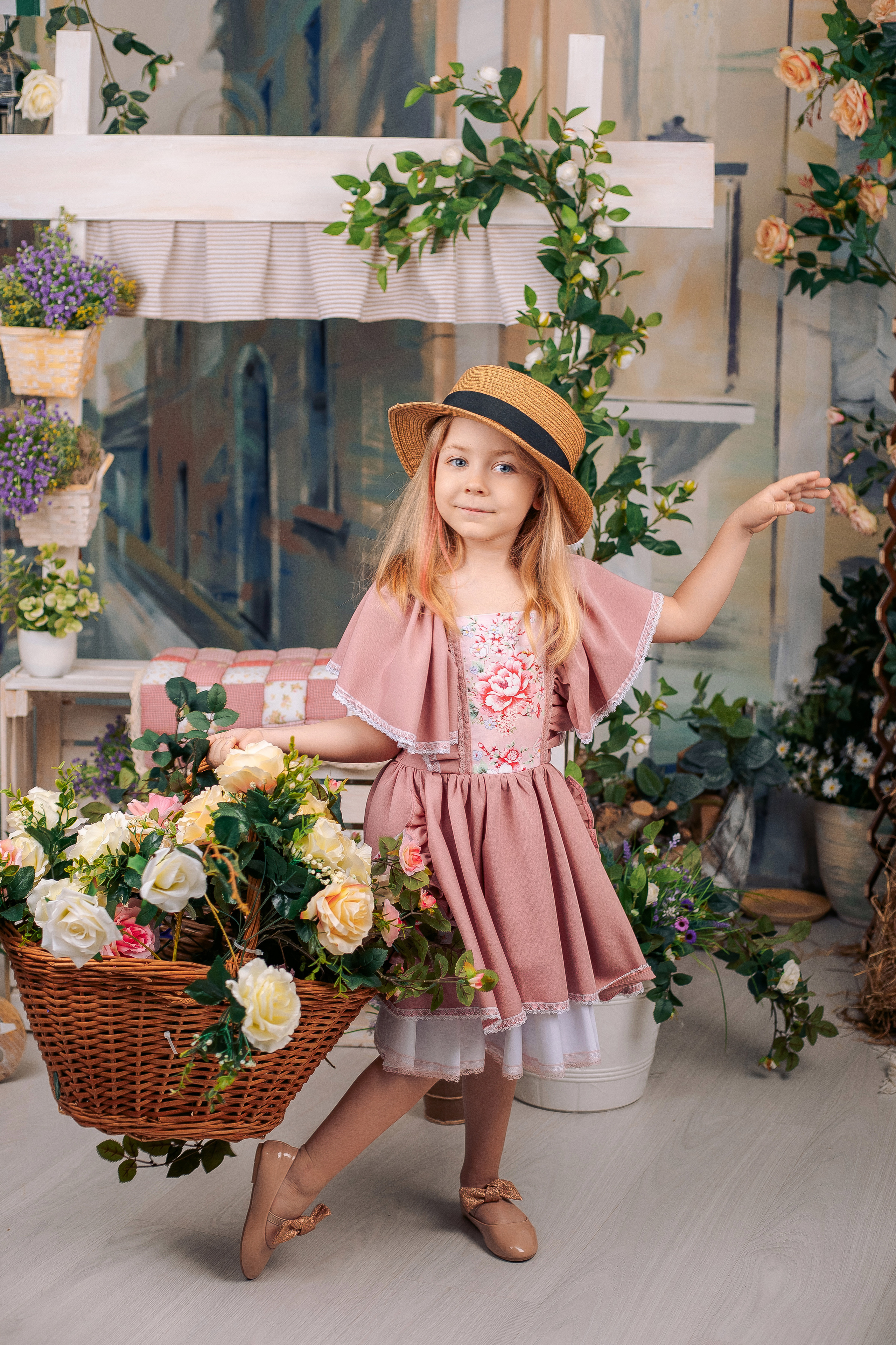 Фотосессия для девочки на велосипеде. Фотограф в Санкт-Петербурге, Анна Скворцова